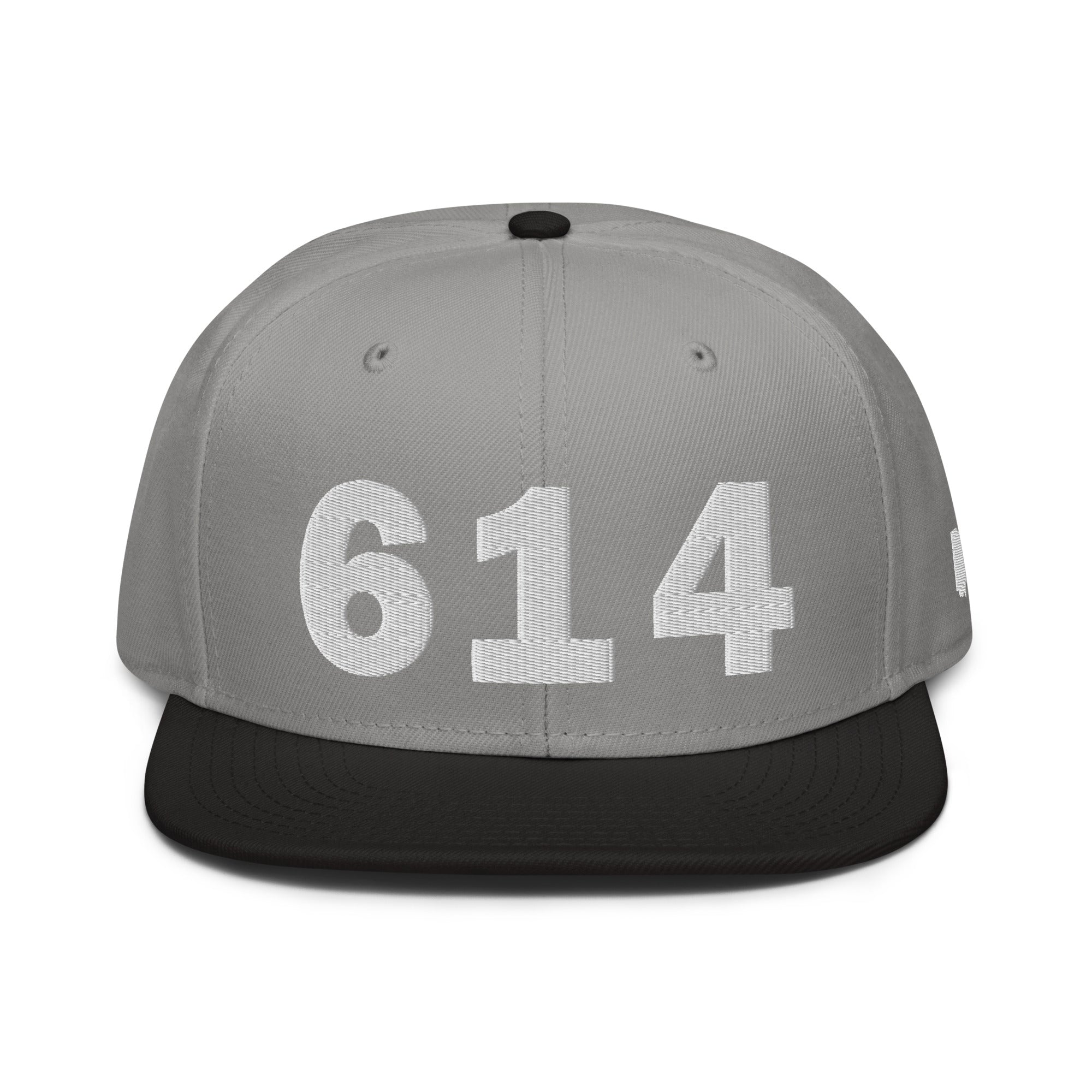 614 Area Code Snapback Hat