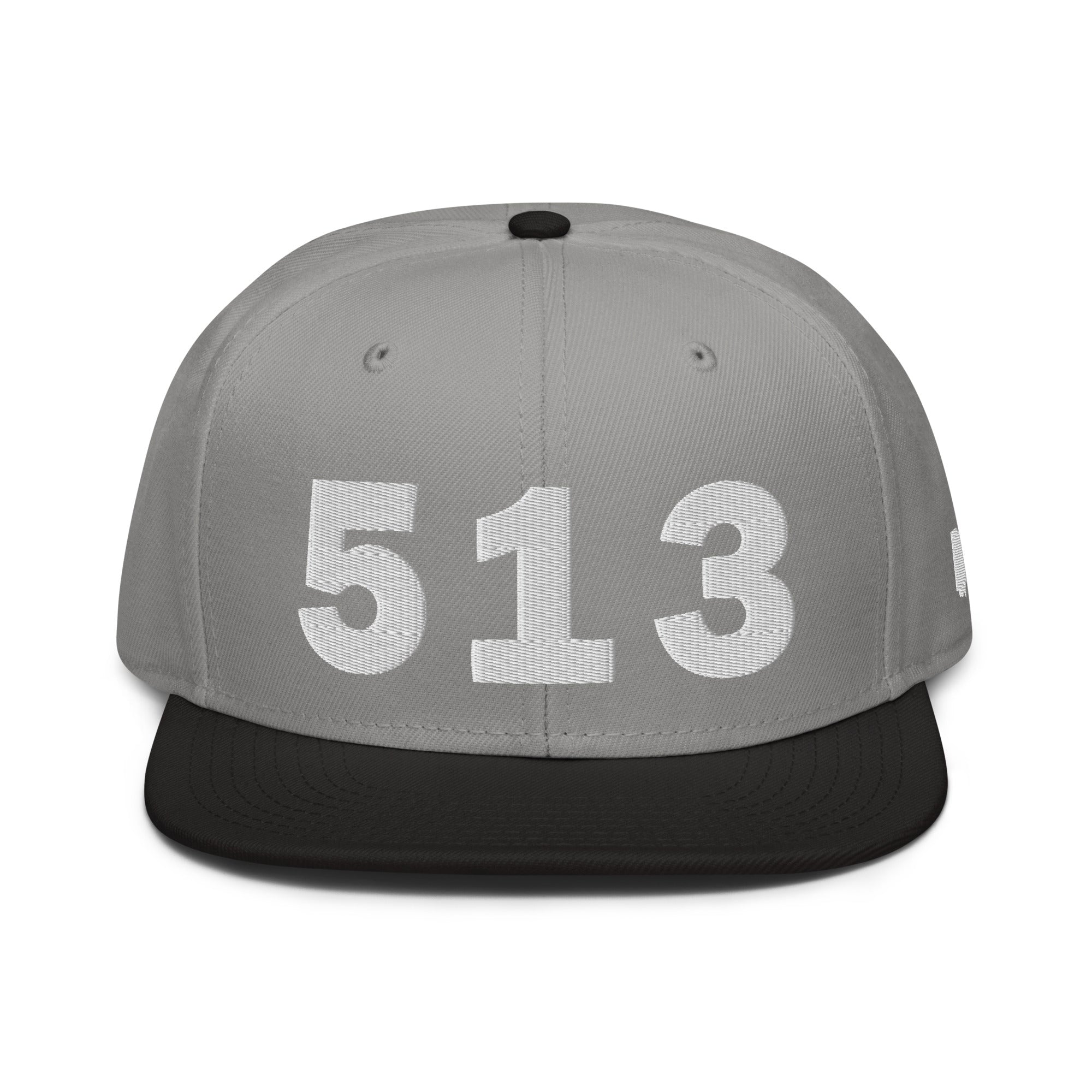 513 Area Code Snapback Hat