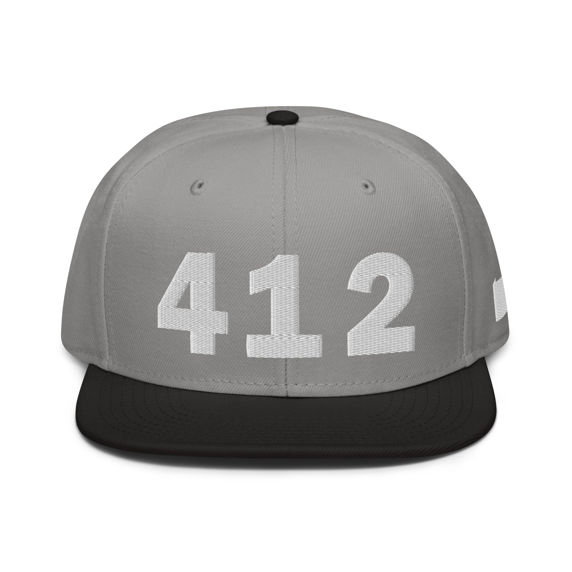 412 Area Code Snapback Hat