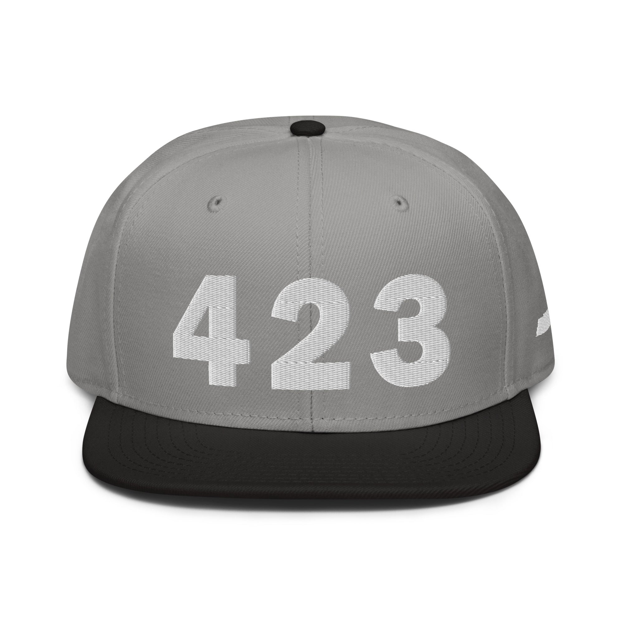 423 Area Code Snapback Hat