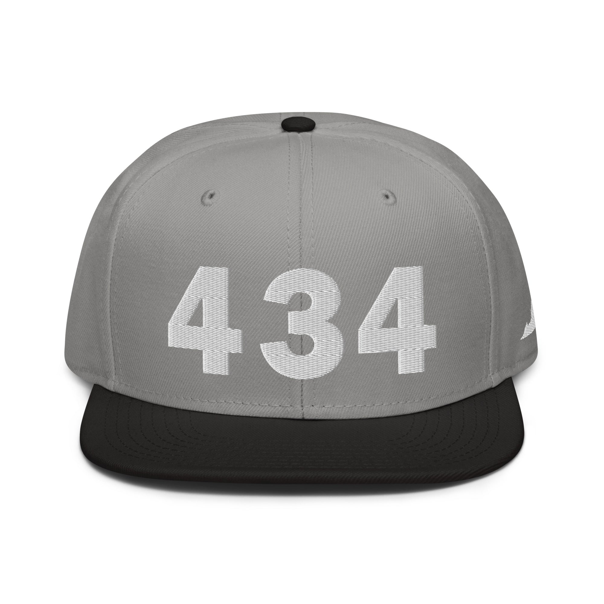 434 Area Code Snapback Hat