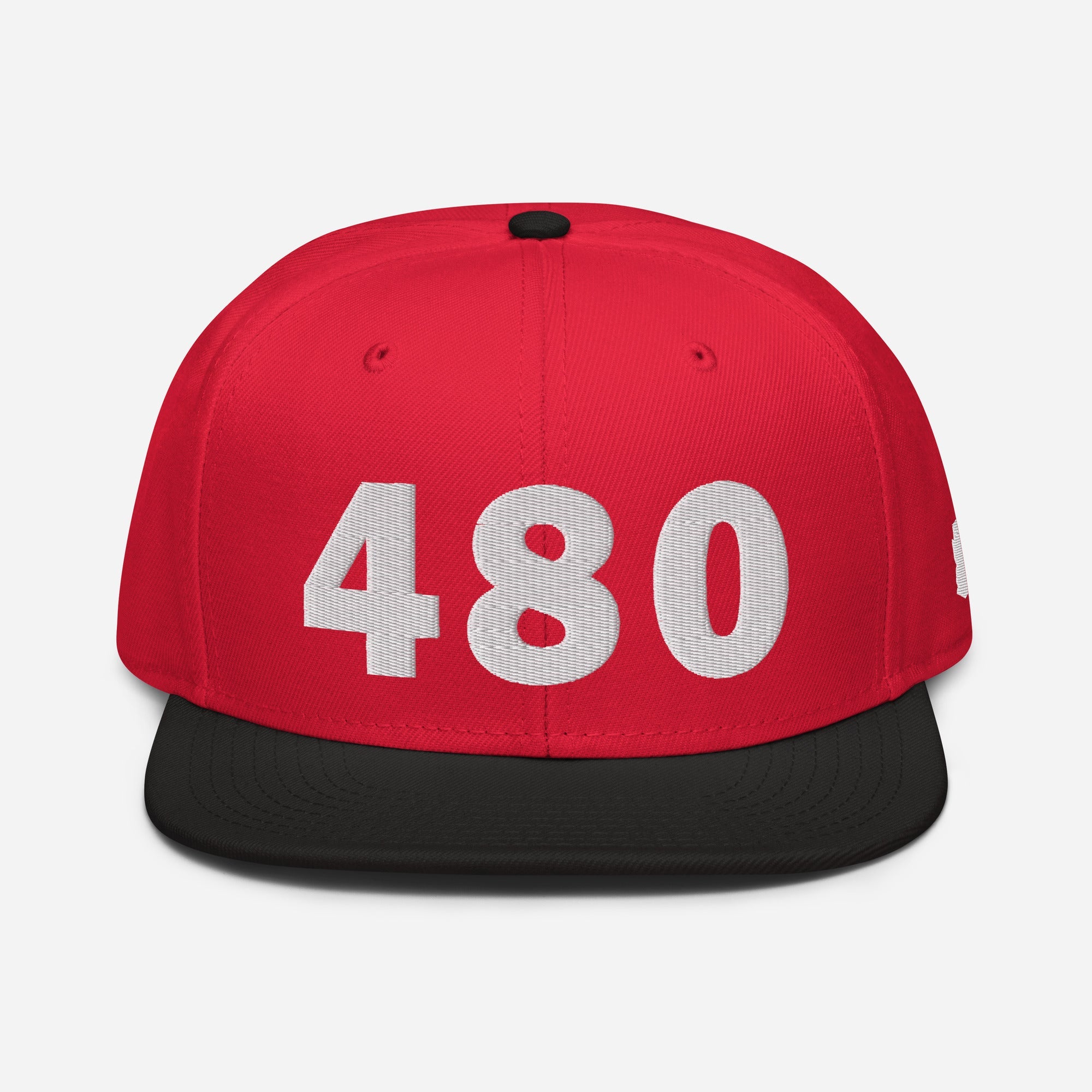 480 Area Code Snapback Hat
