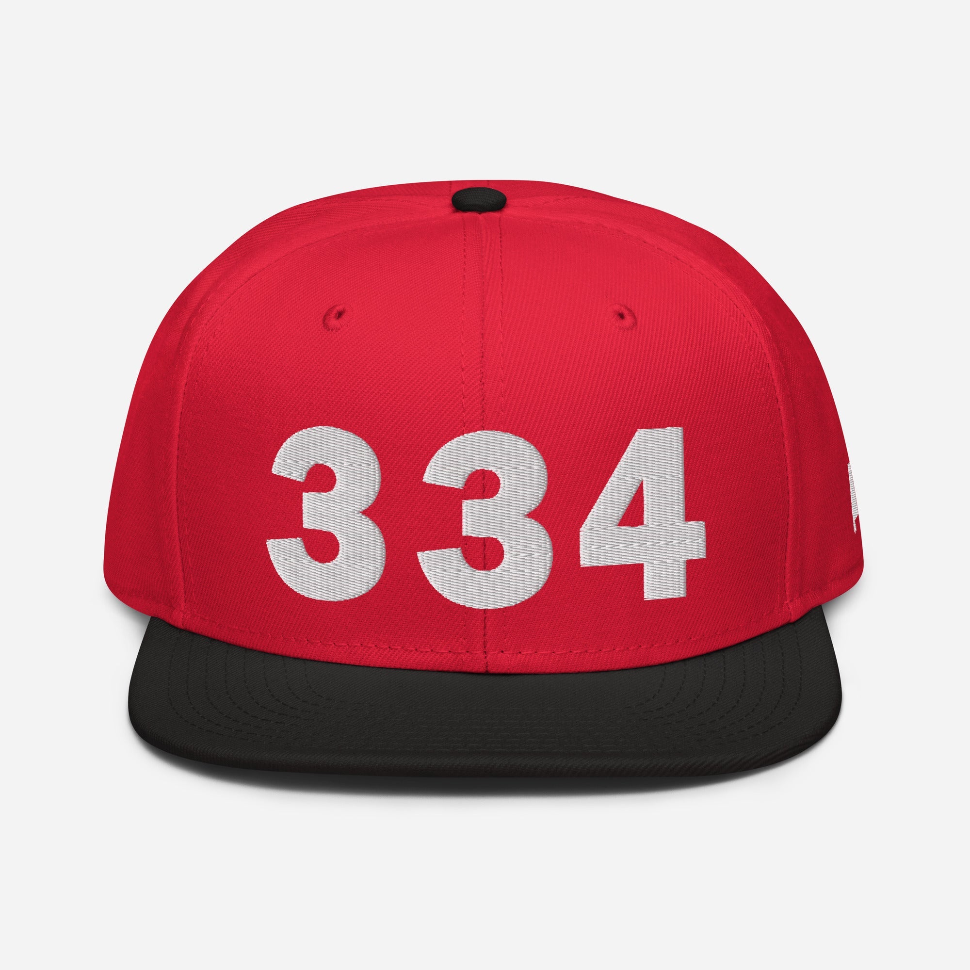 334 Area Code Snapback Hat