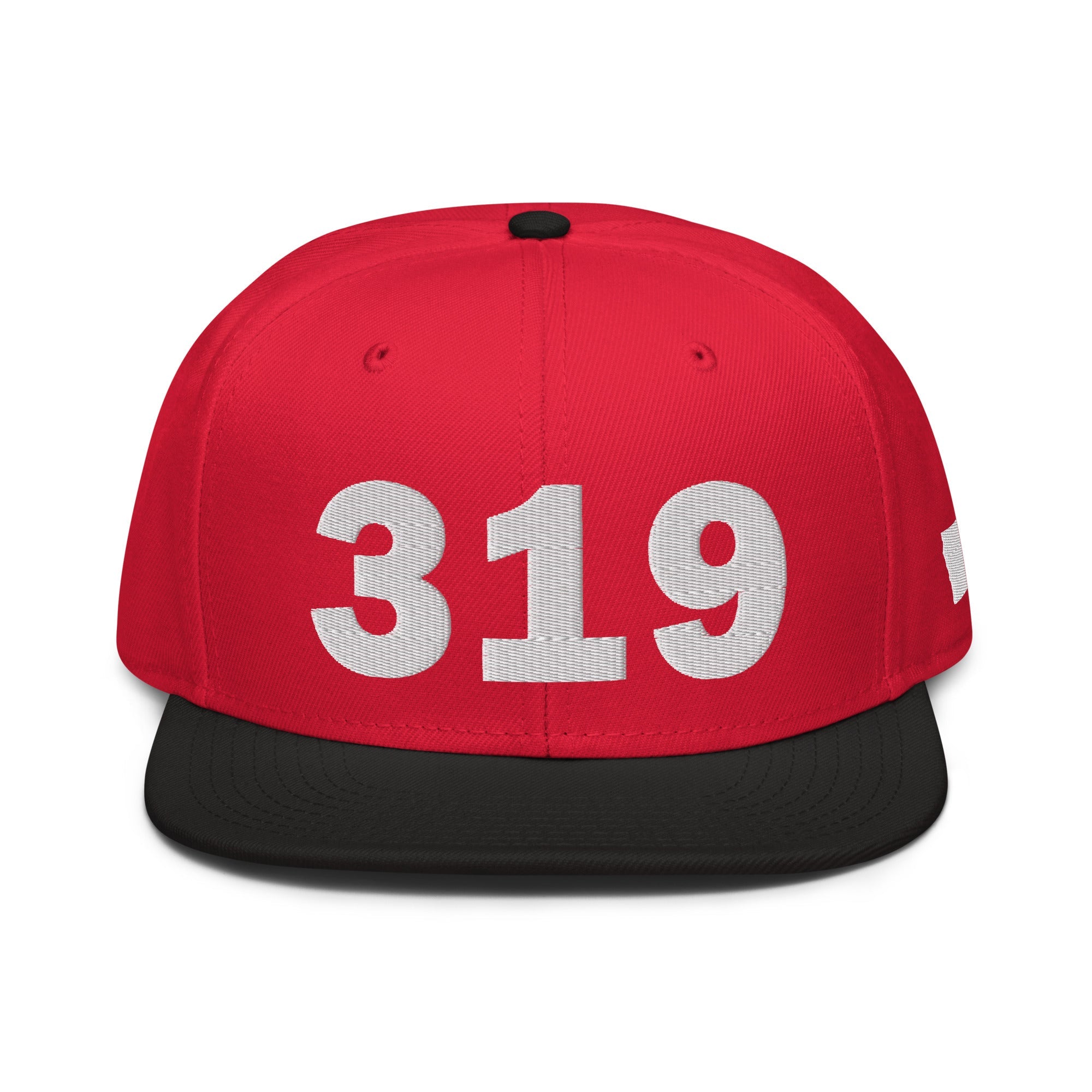 319 Area Code Snapback Hat