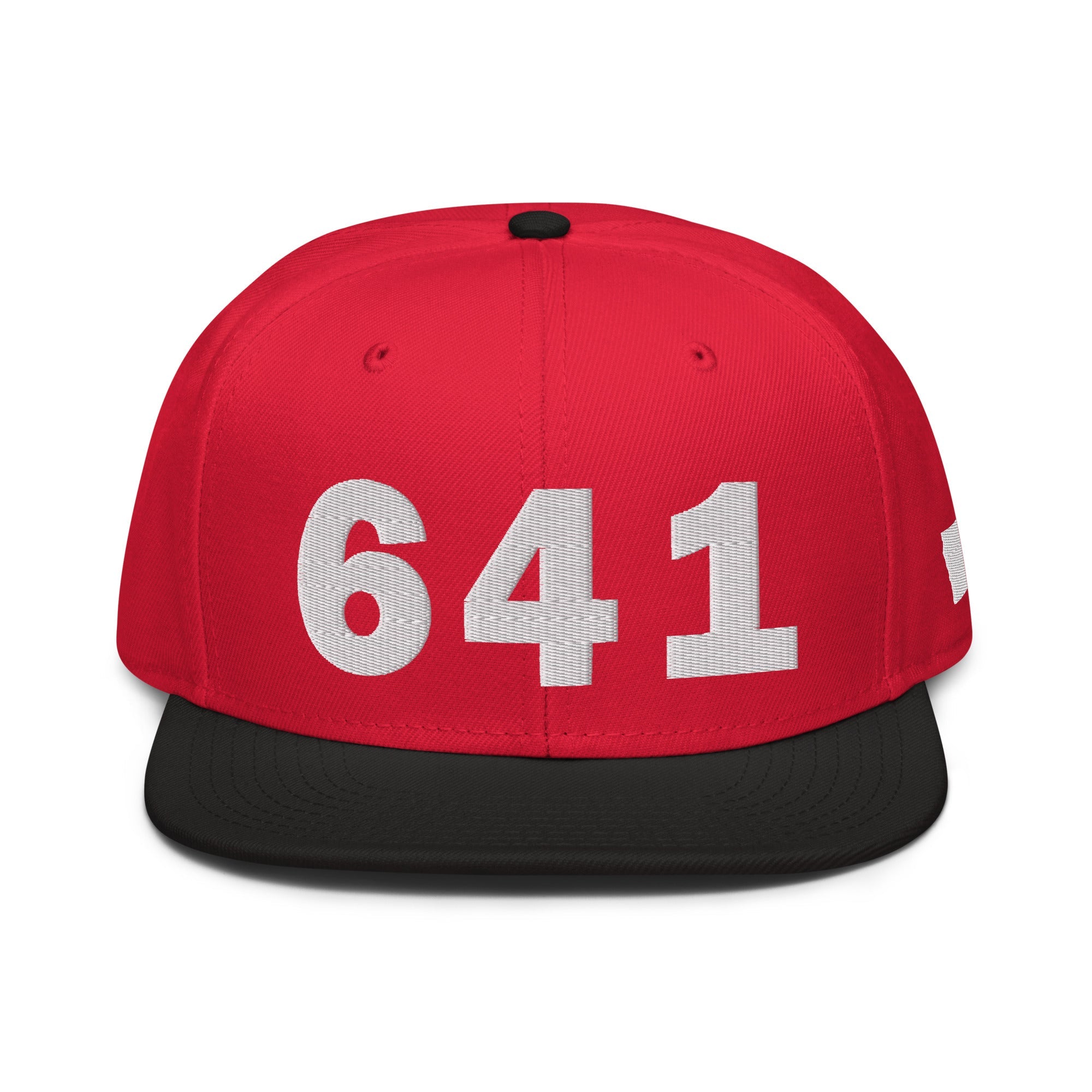 641 Area Code Snapback Hat
