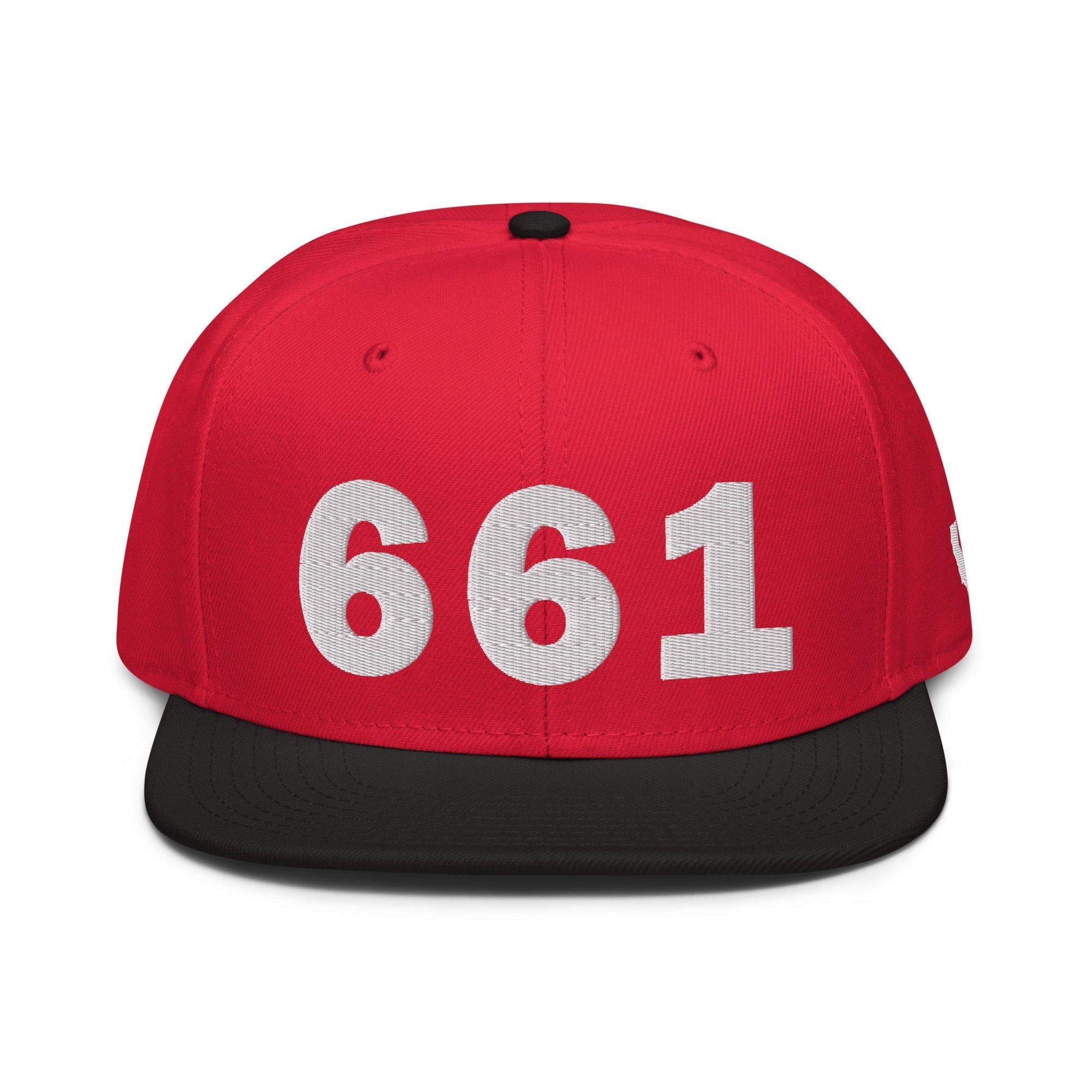 661 Area Code Snapback Hat