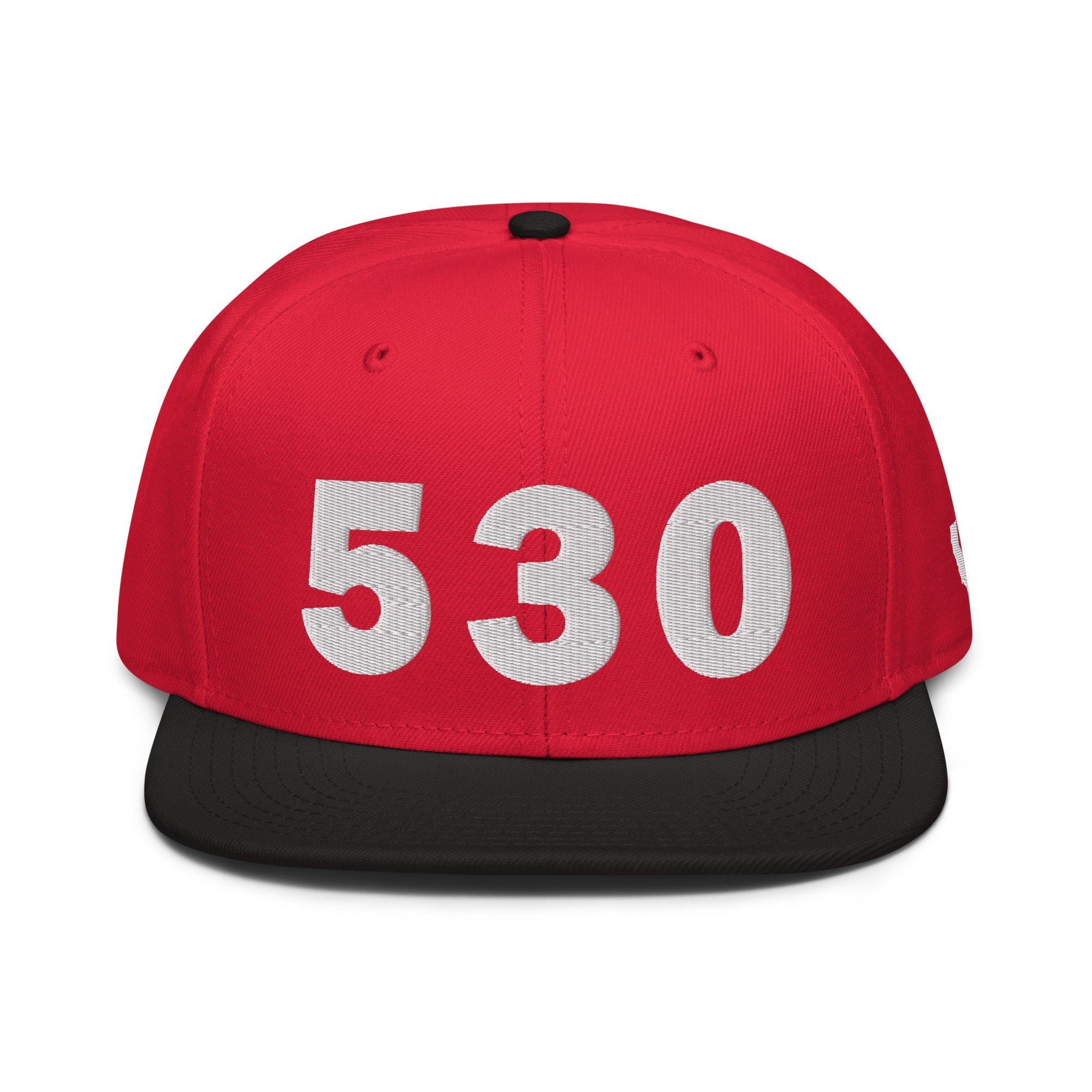 530 Area Code Snapback Hat