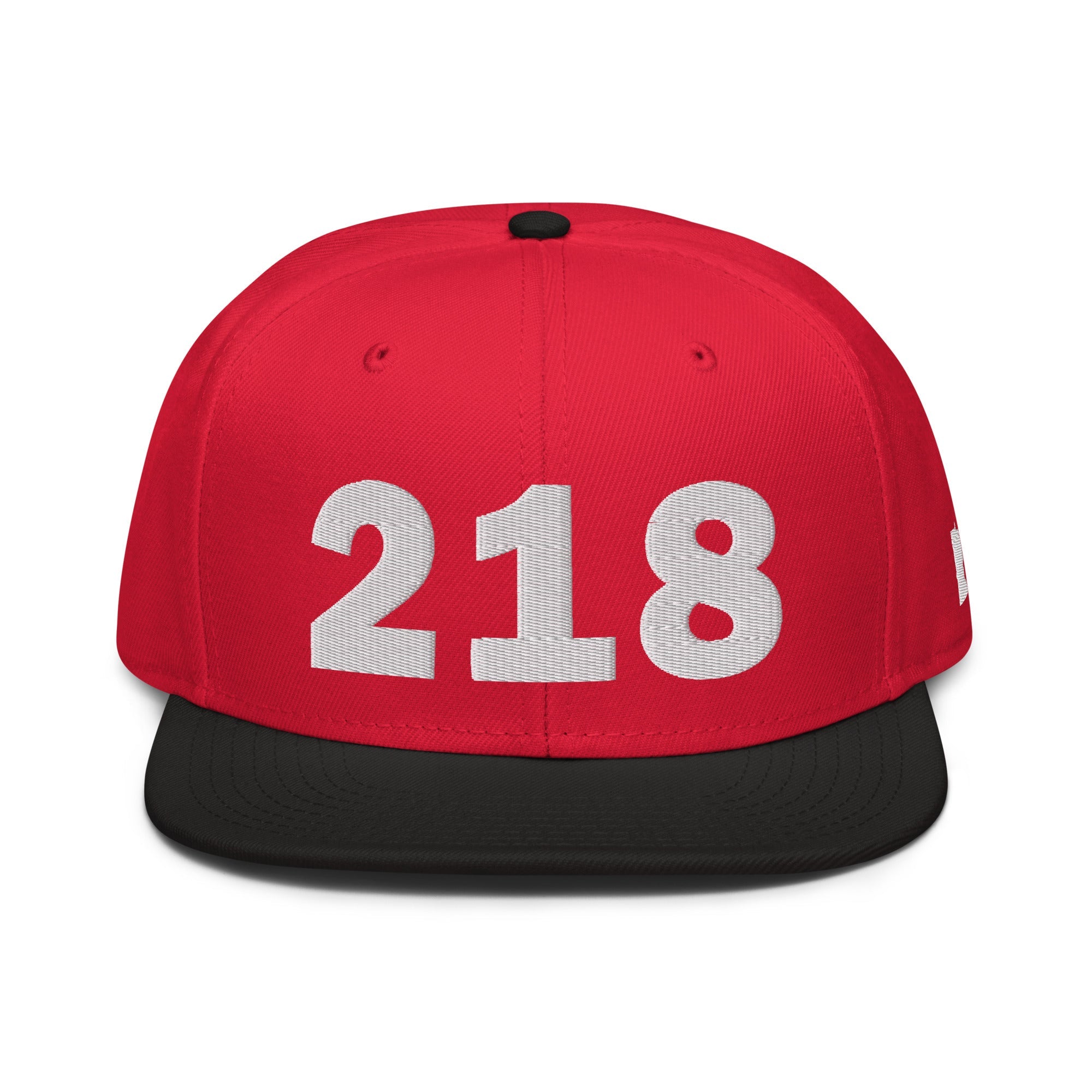 218 Area Code Snapback Hat