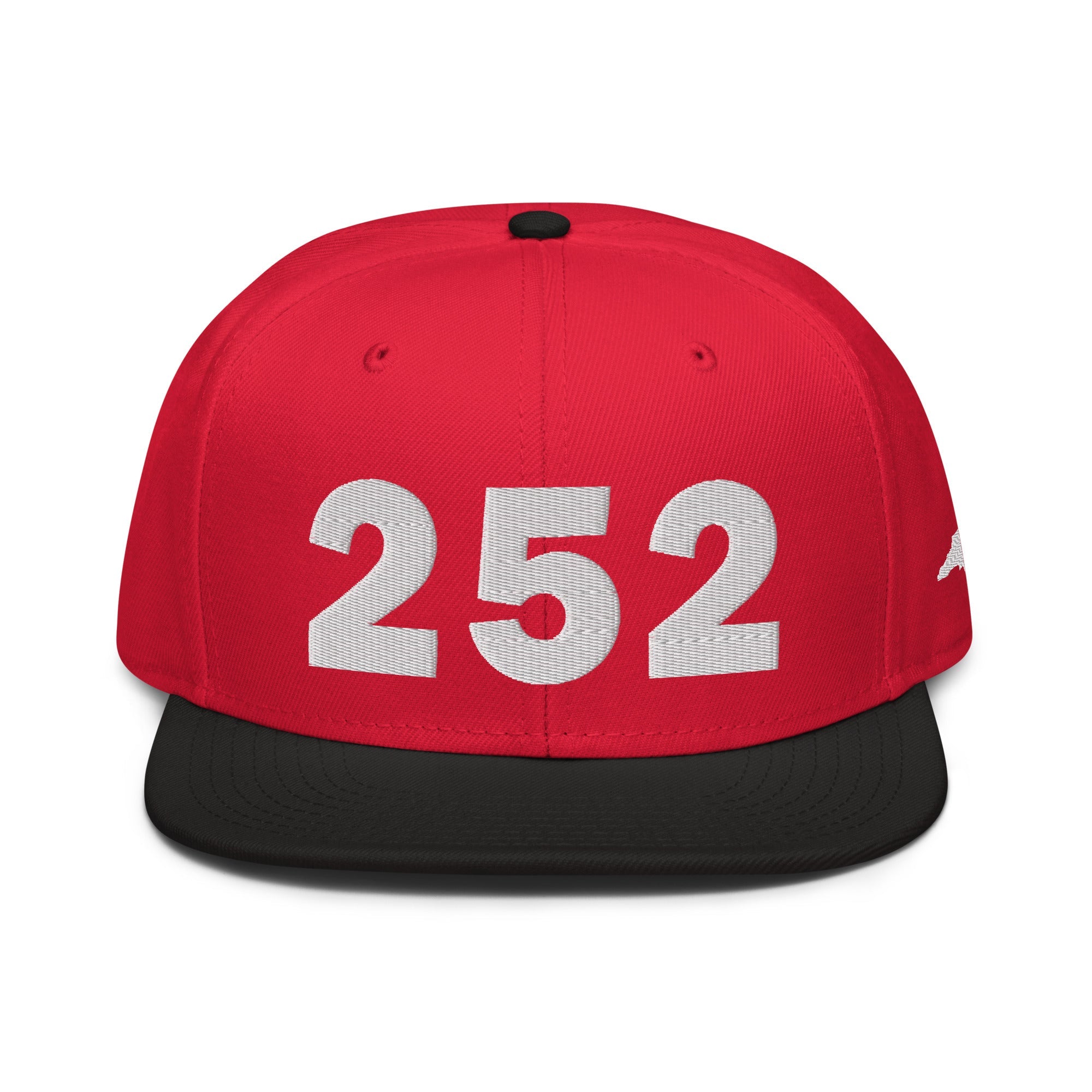 252 Area Code Snapback Hat