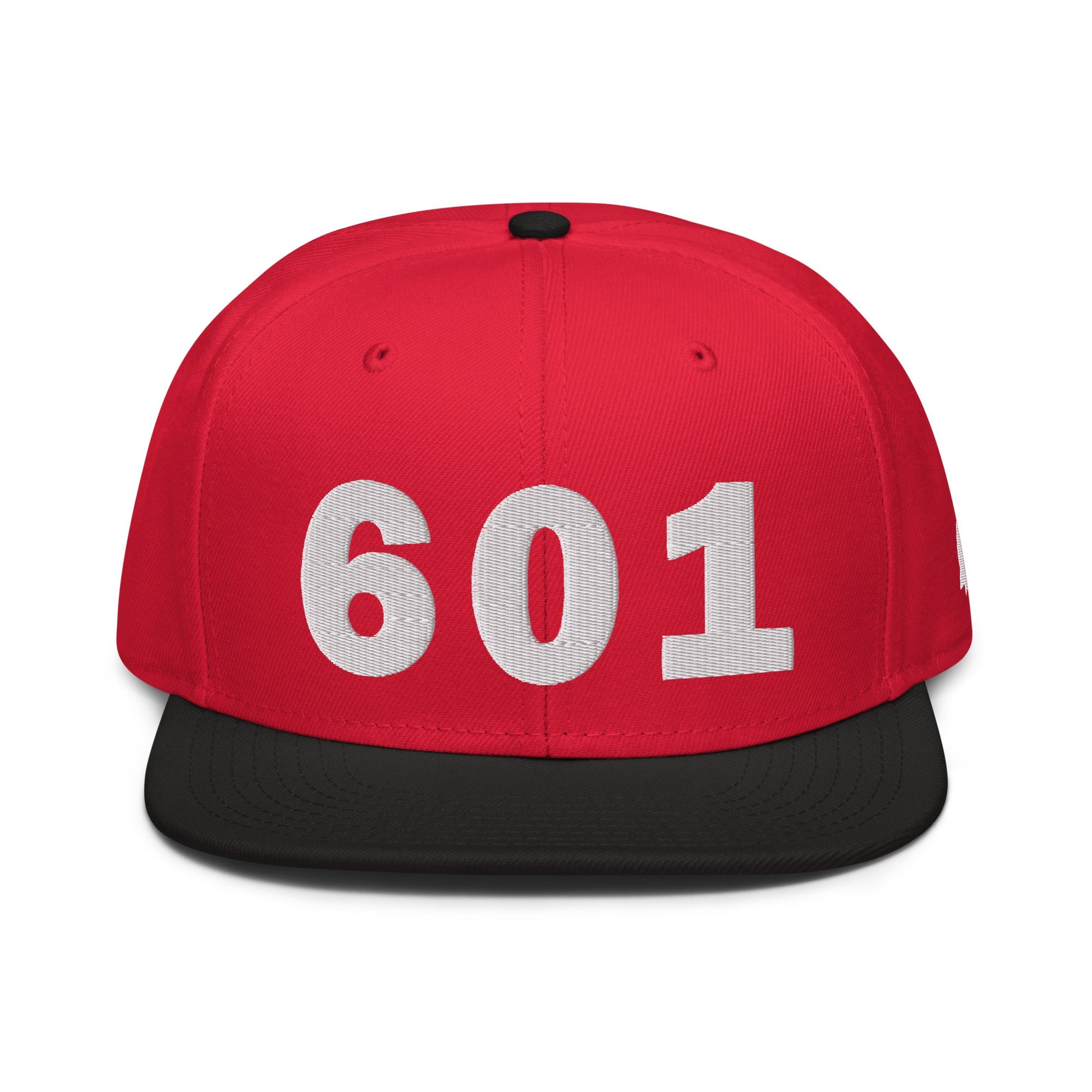601 Area Code Snapback Hat
