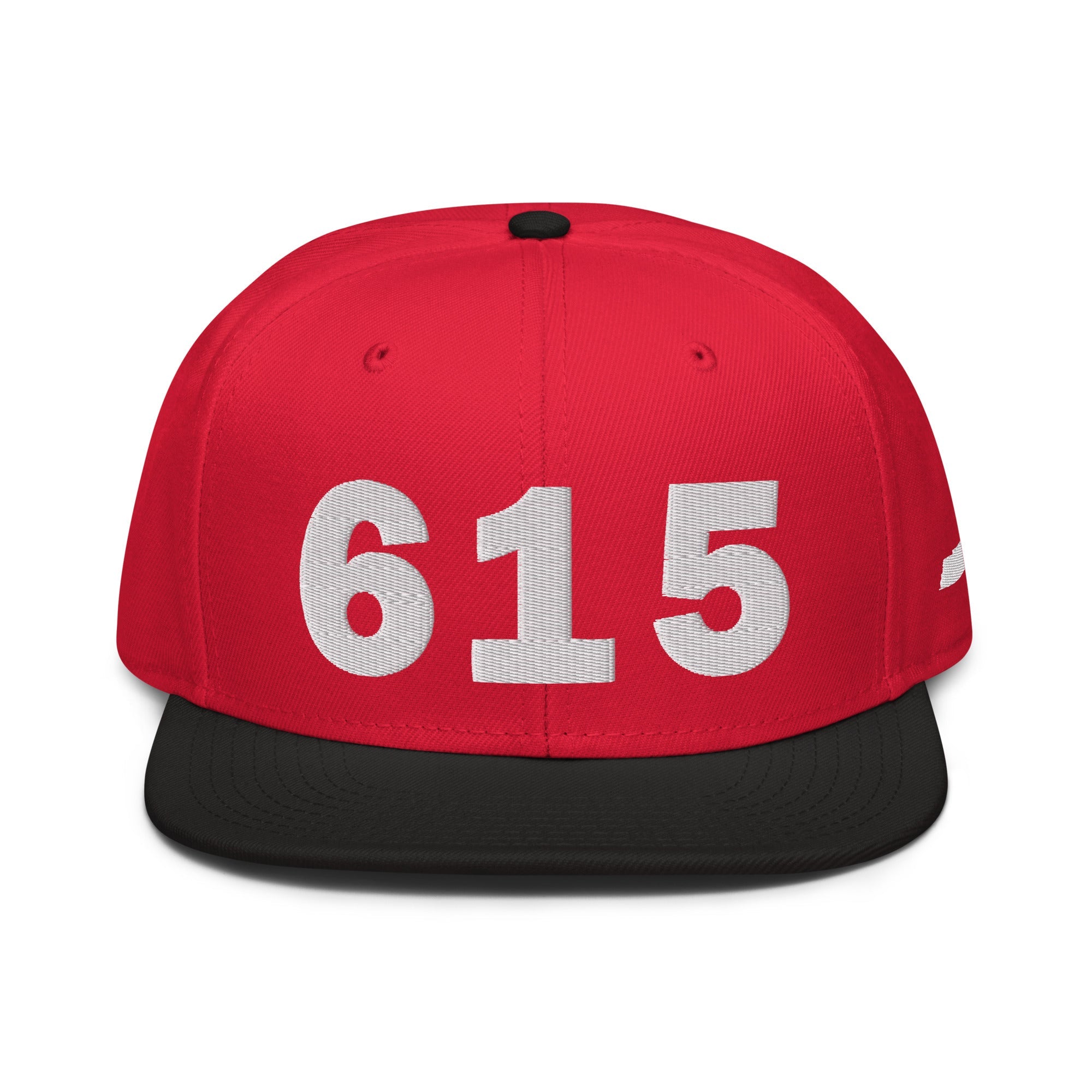 615 Area Code Snapback Hat