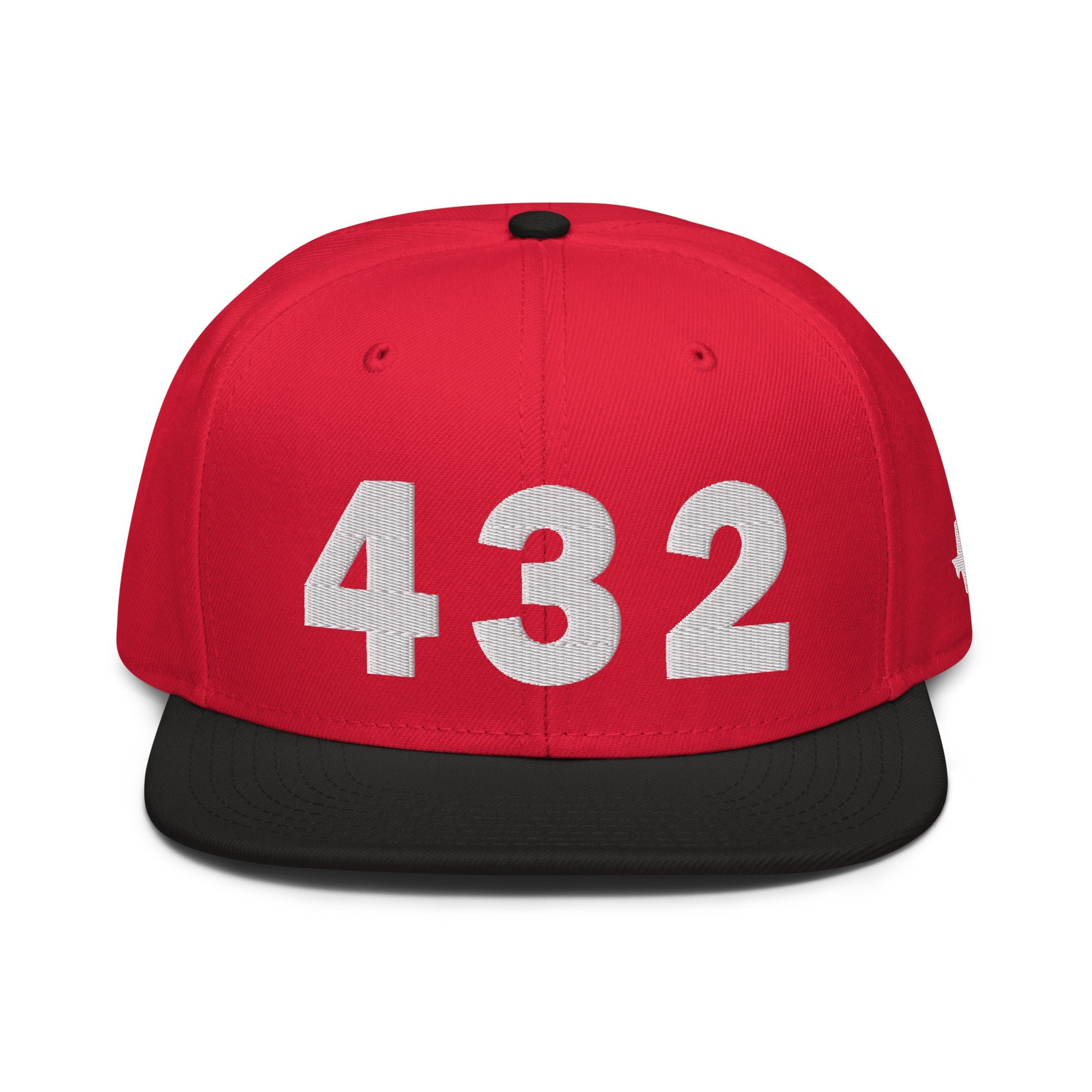 432 Area Code Snapback Hat