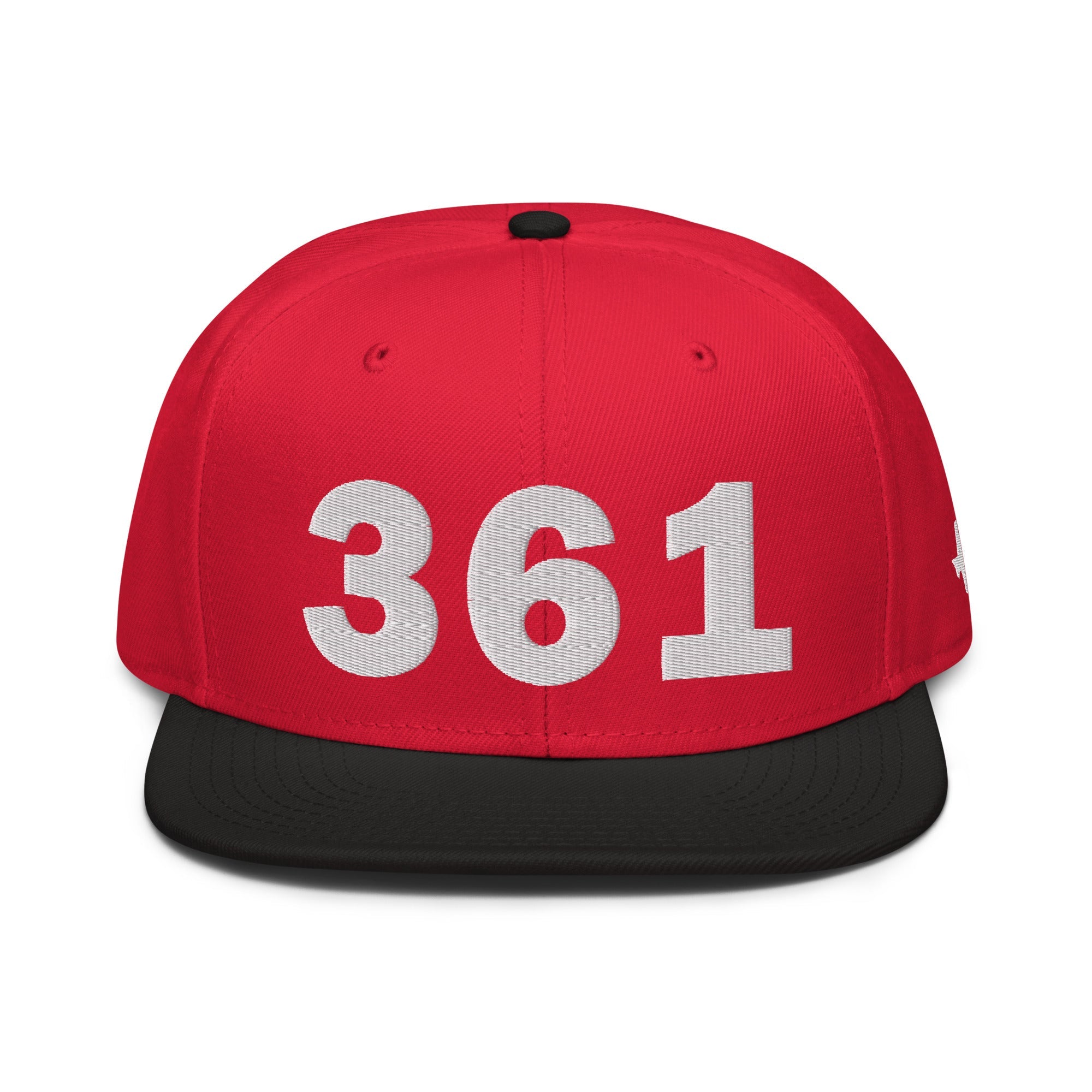 361 Area Code Snapback Hat
