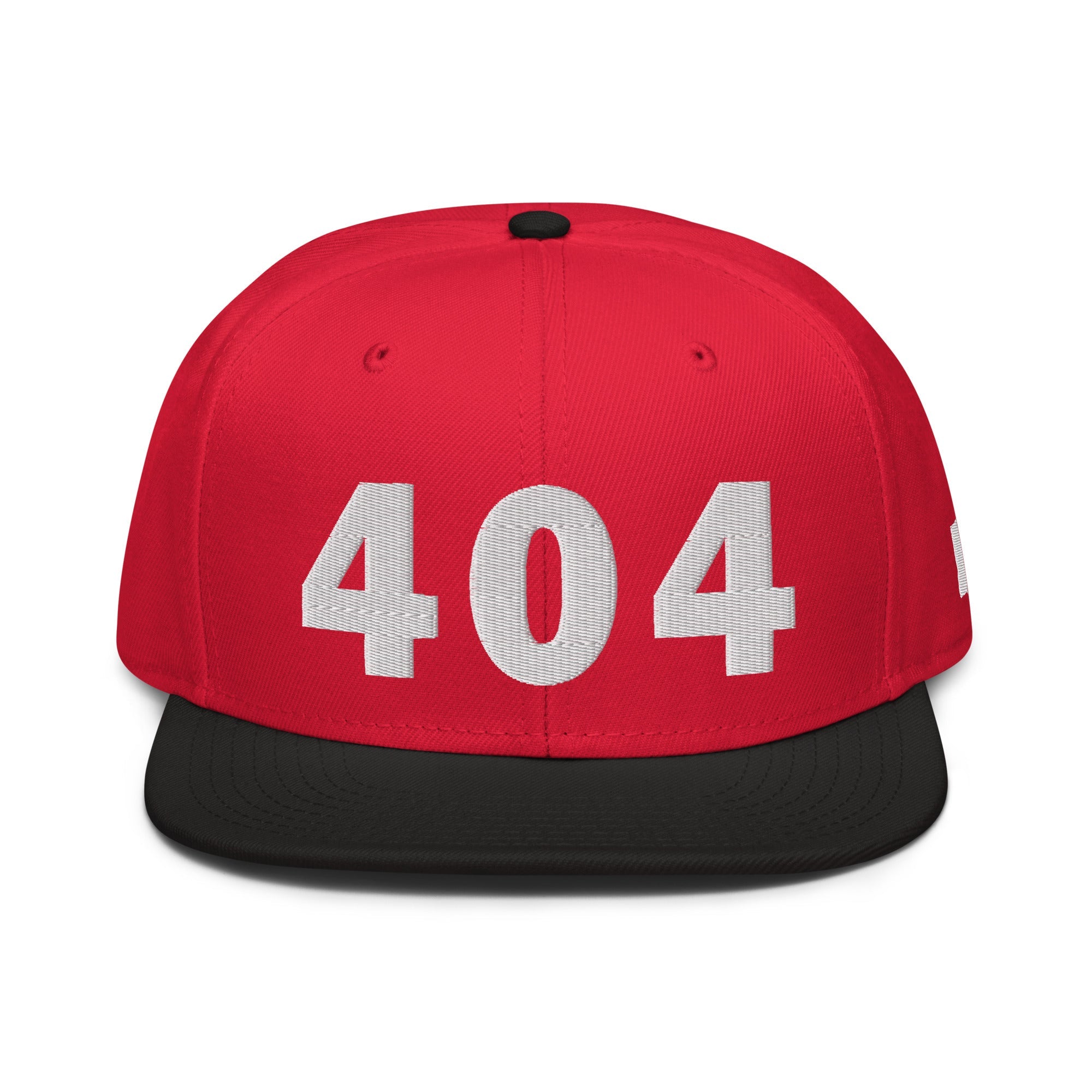404 Area Code Snapback Hat