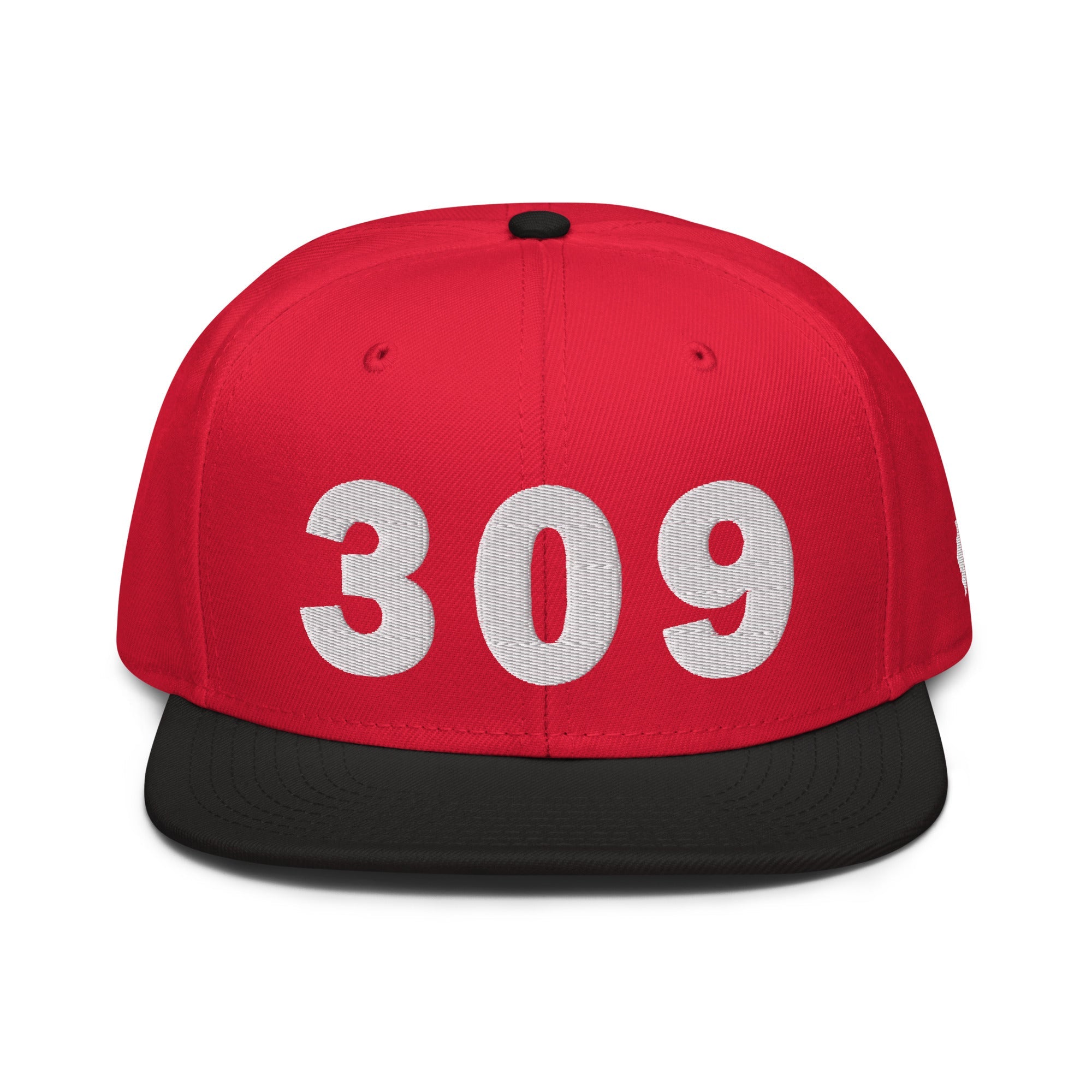 309 Area Code Snapback Hat