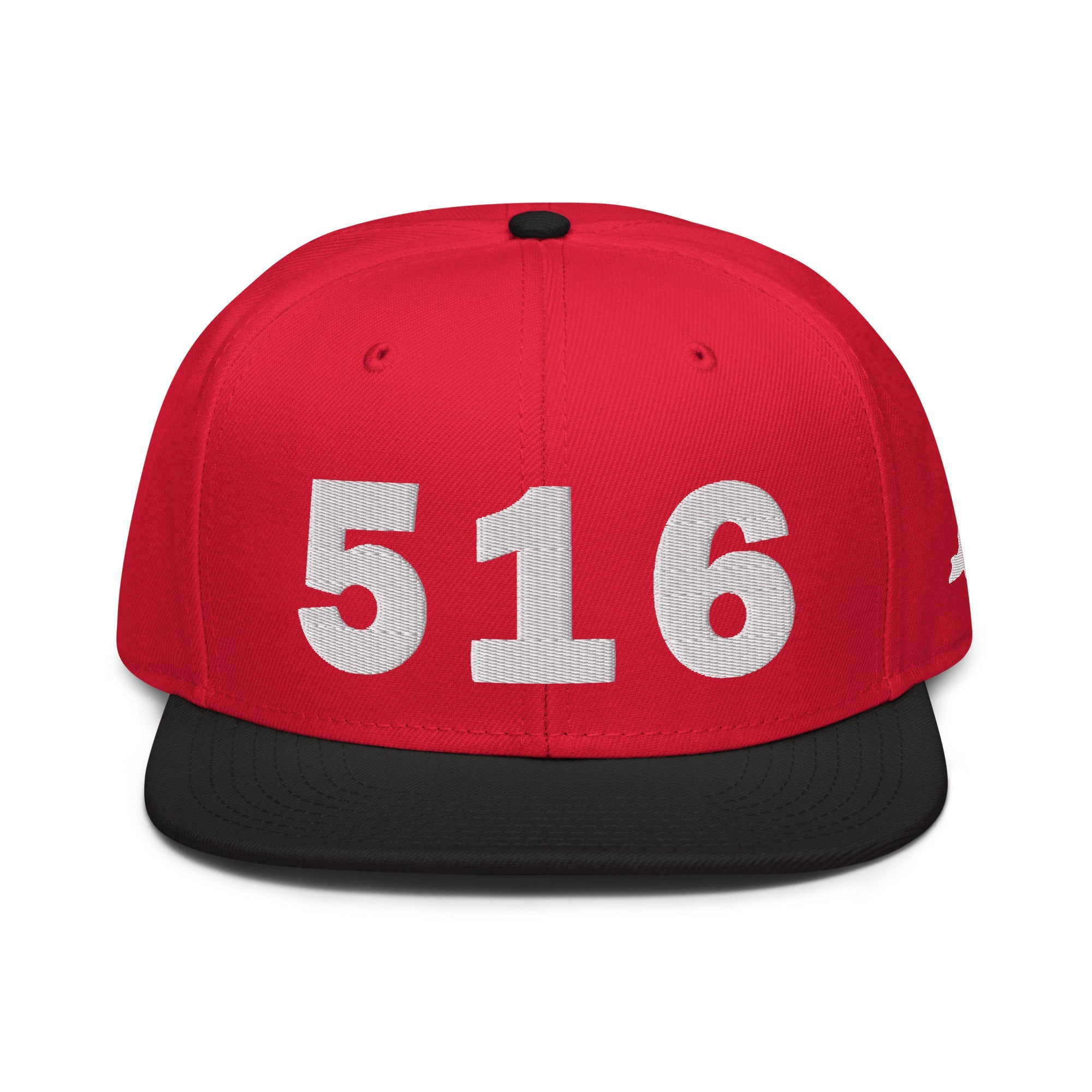 516 Area Code Snapback Hat