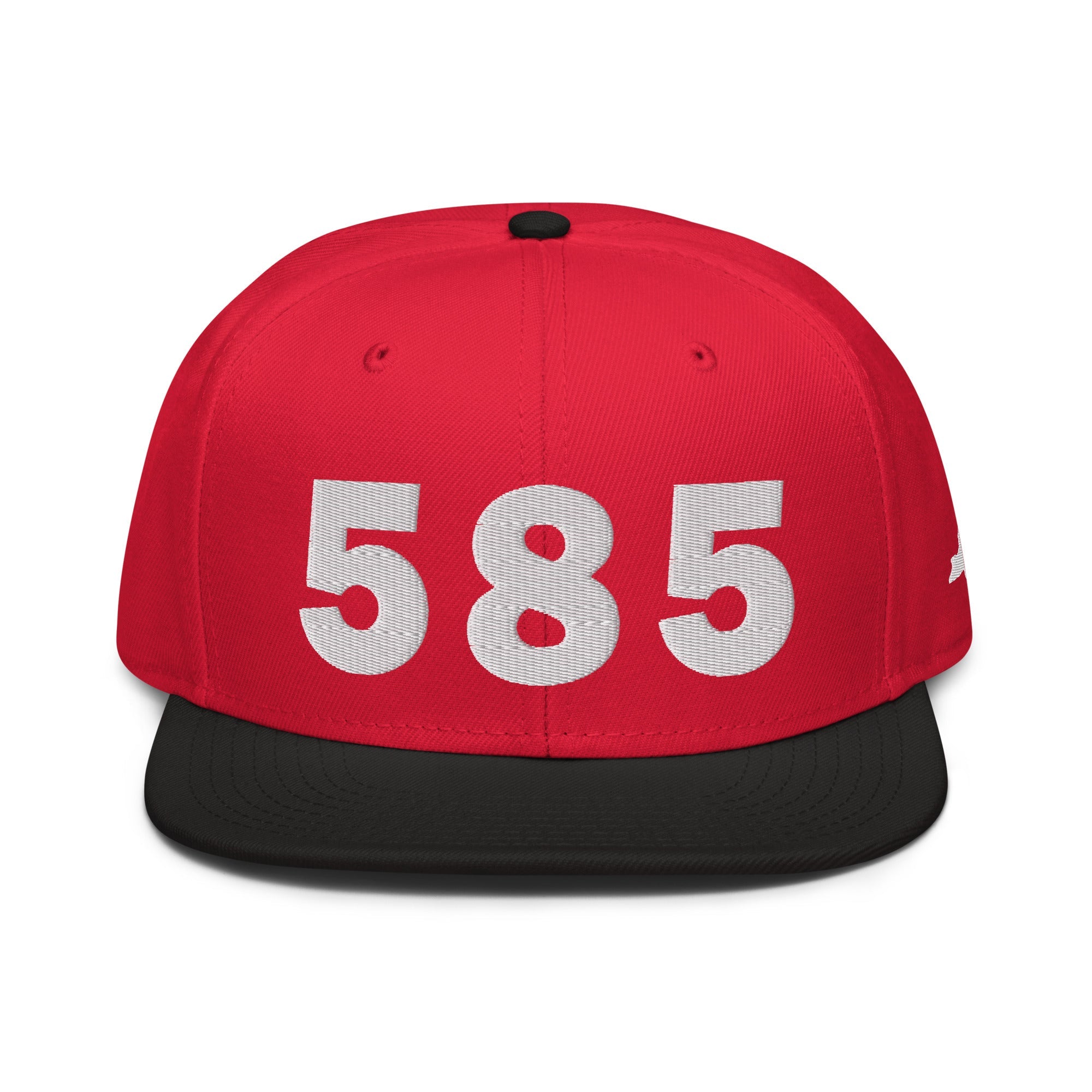 585 Area Code Snapback Hat