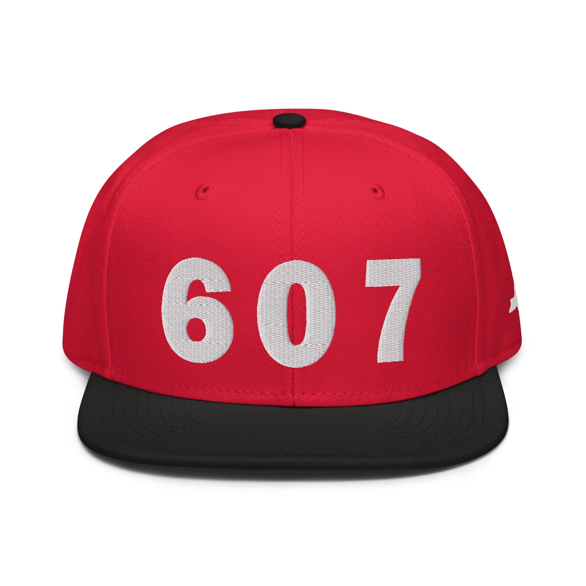 607 Area Code Snapback Hat