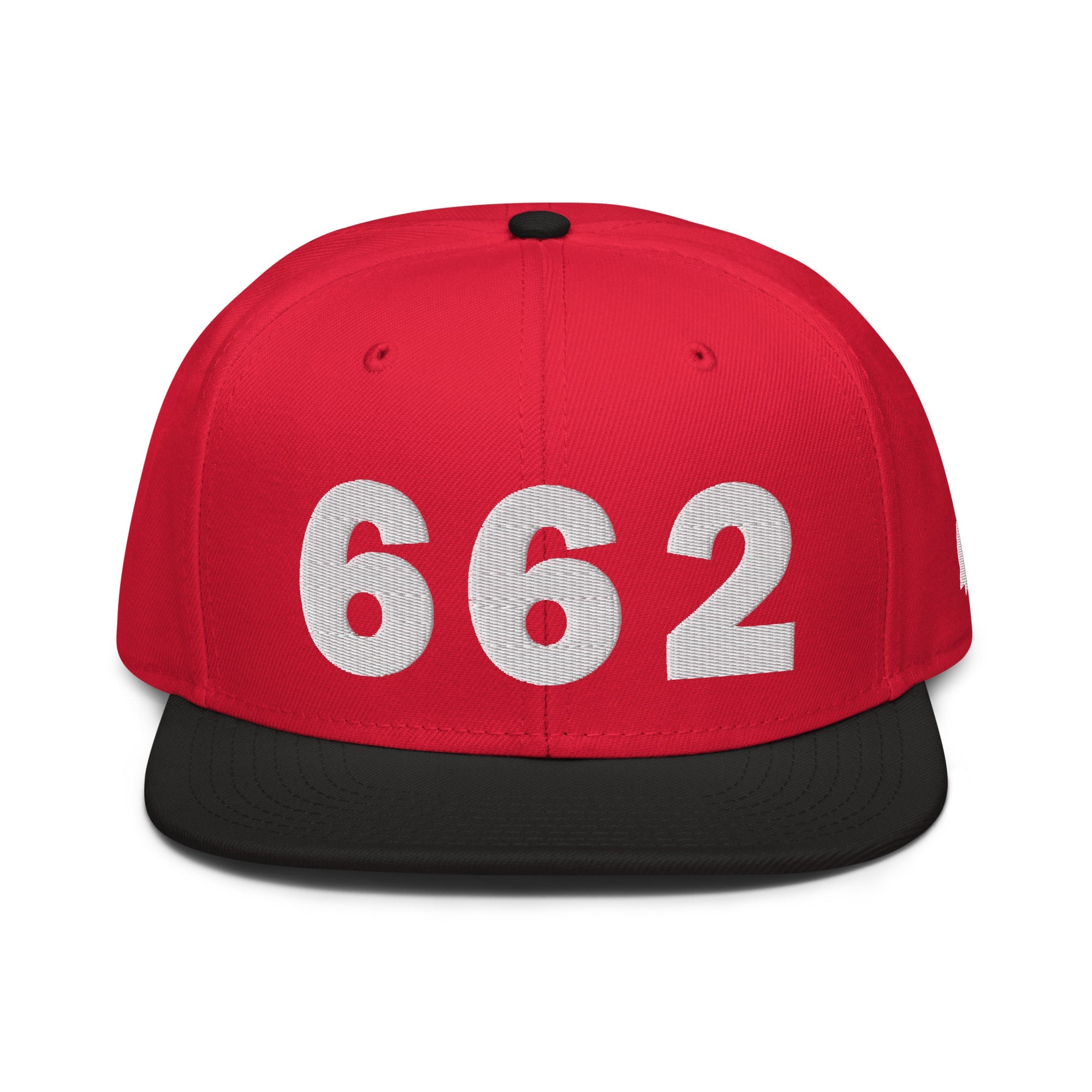 662 Area Code Snapback Hat