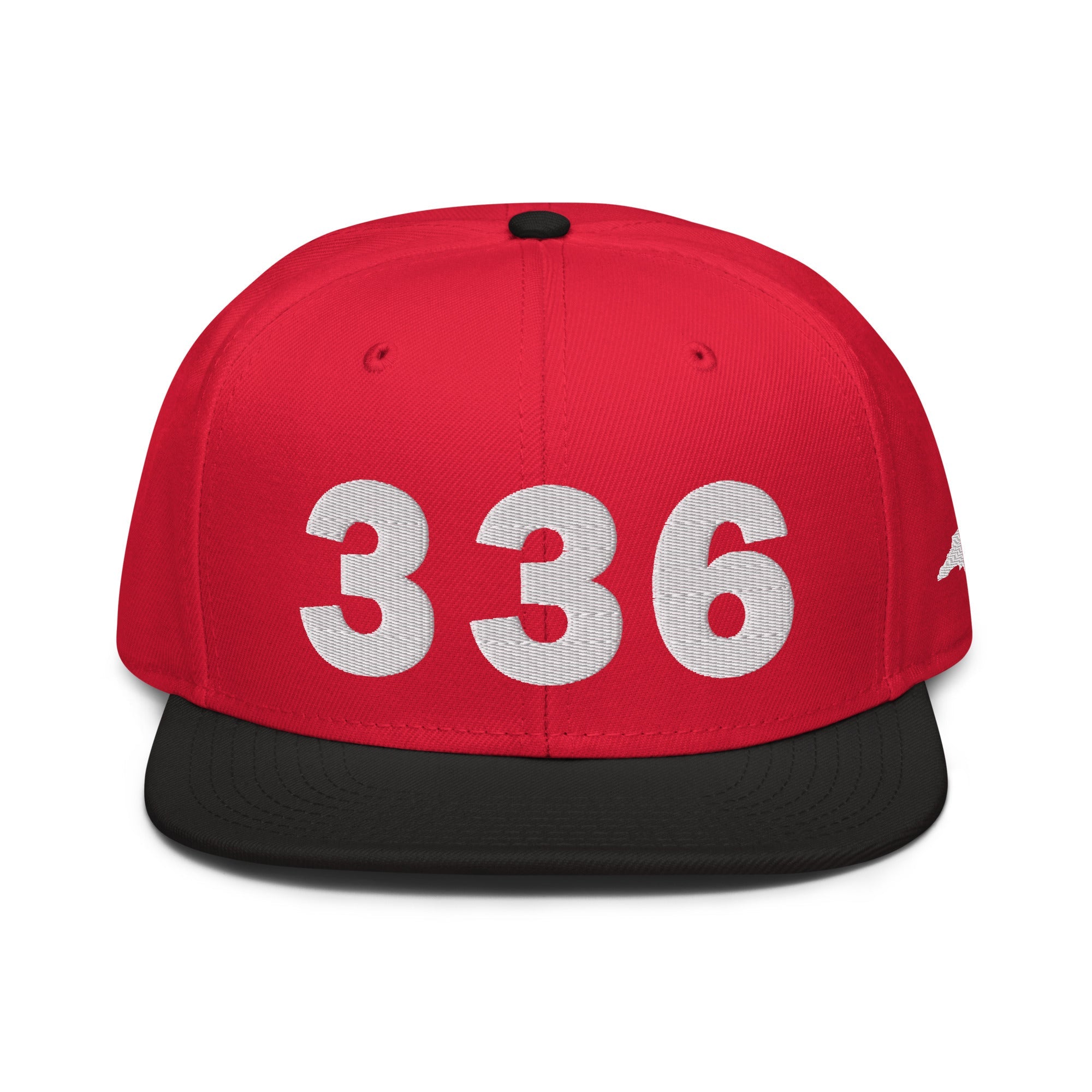 336 Area Code Snapback Hat