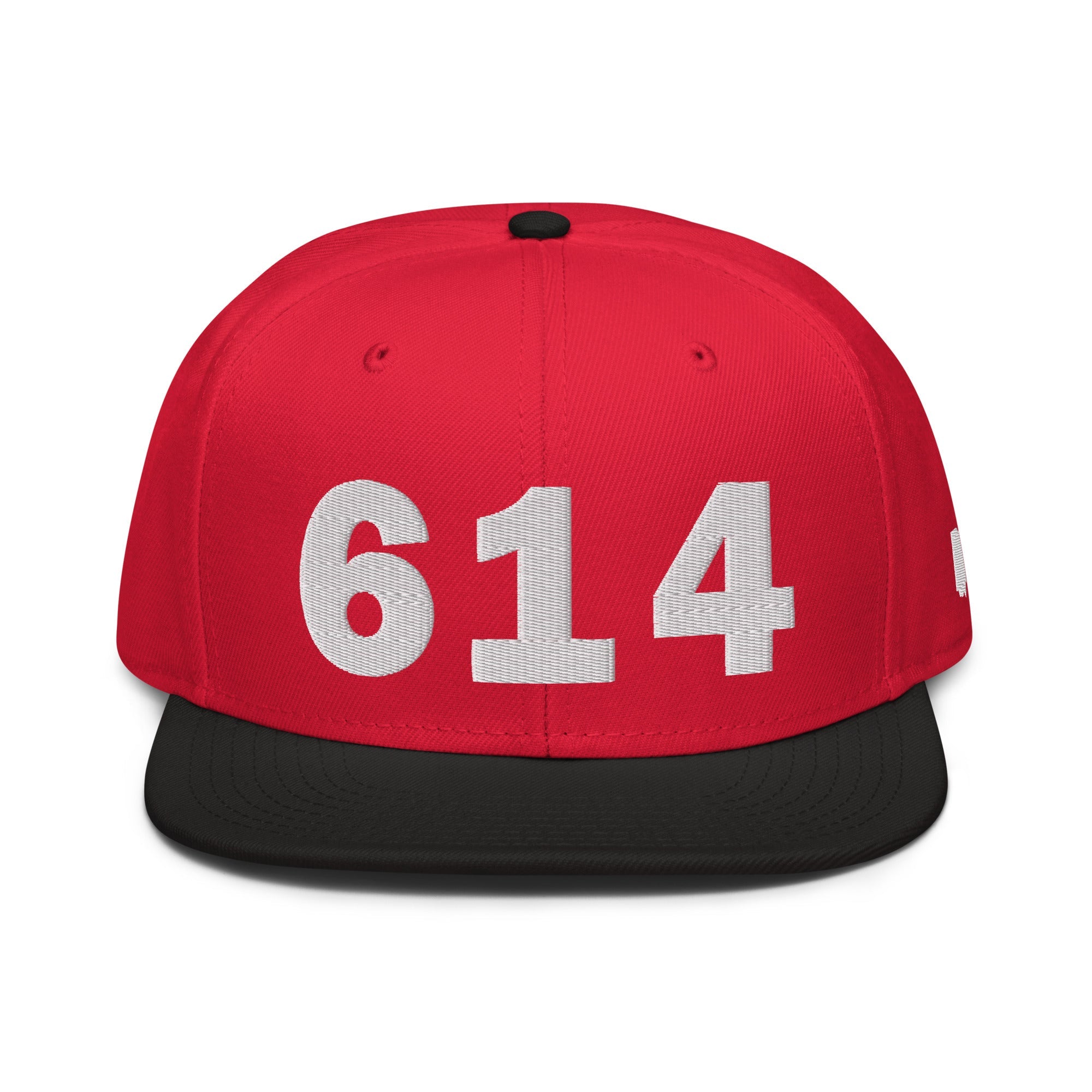 614 Area Code Snapback Hat