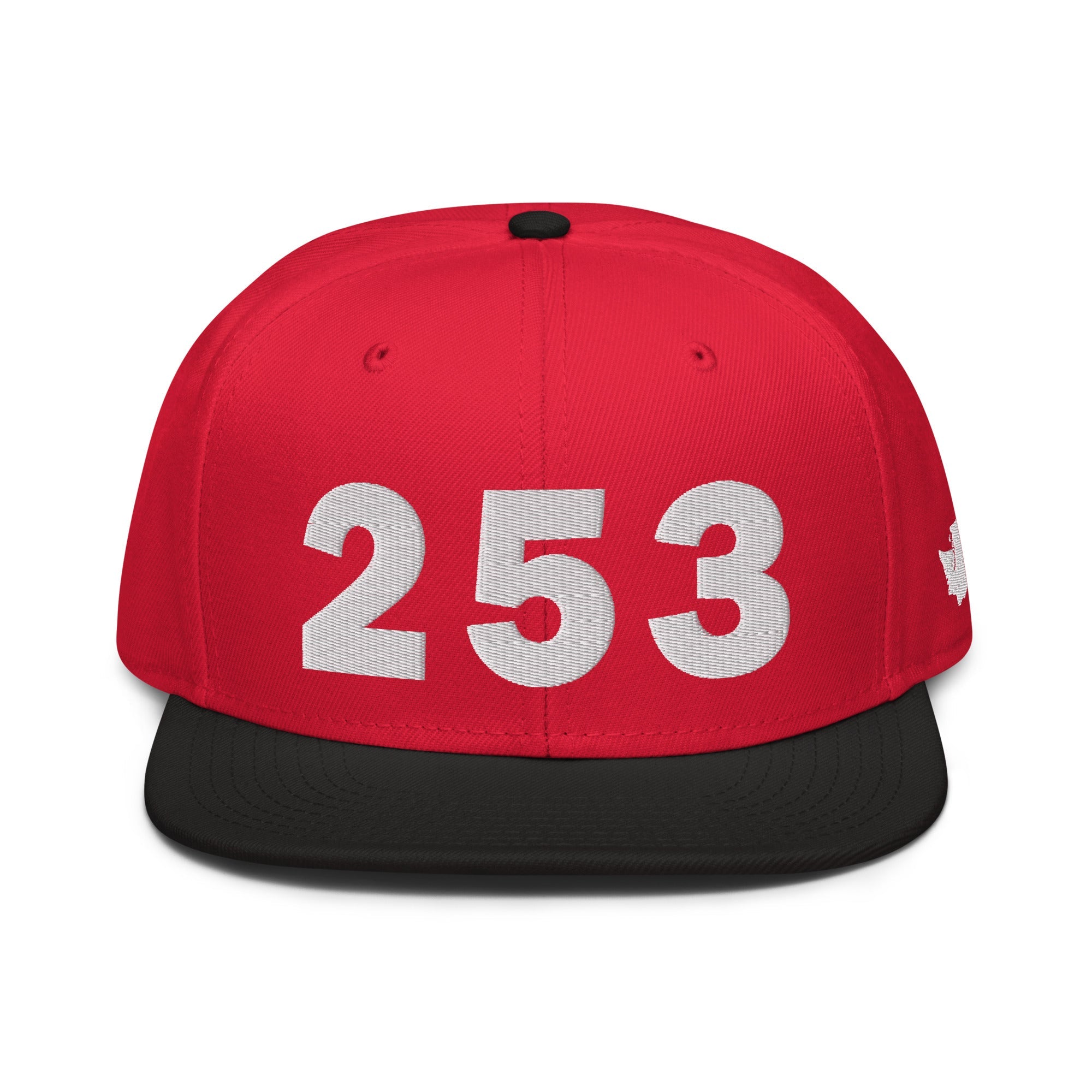 253 Area Code Snapback Hat