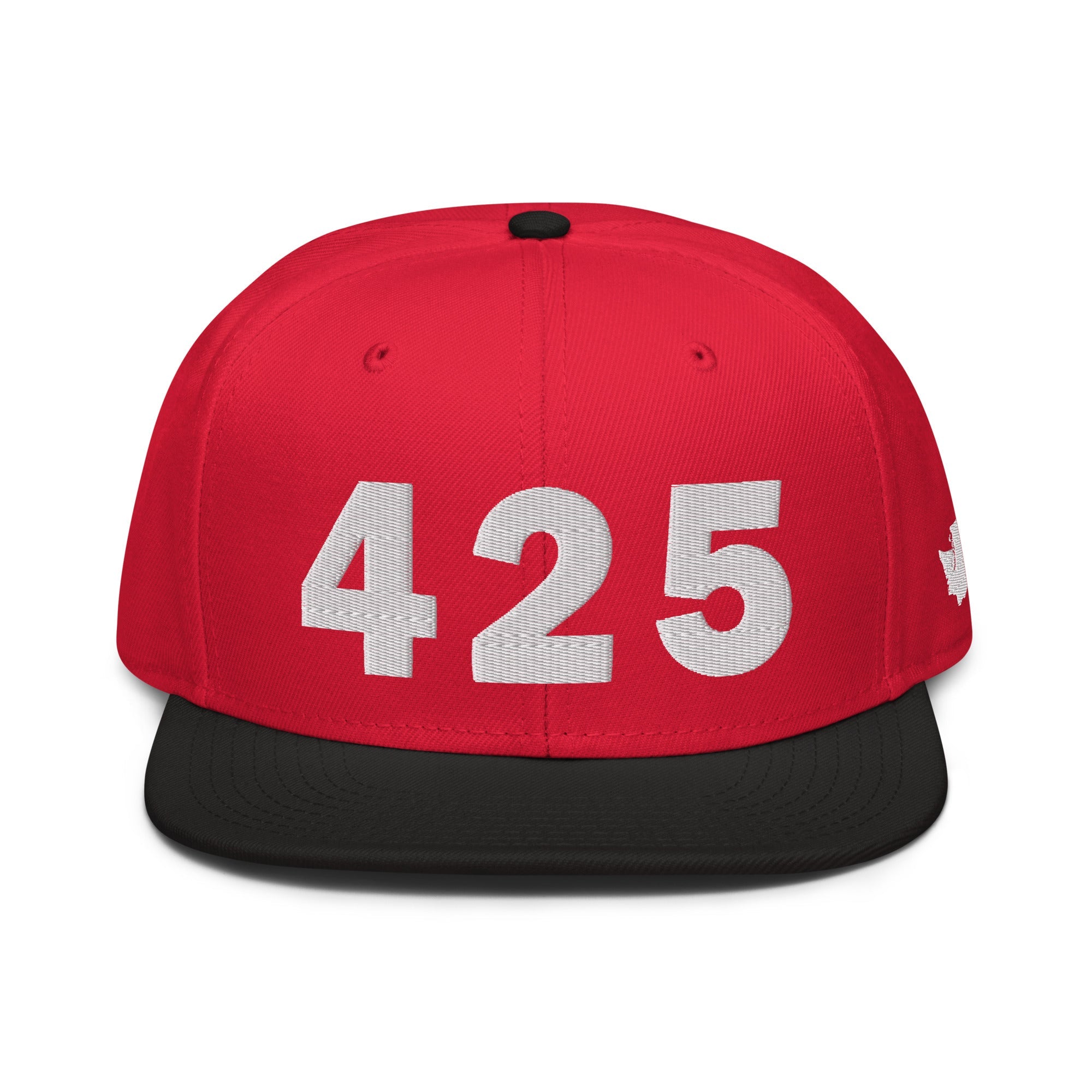 425 Area Code Snapback Hat