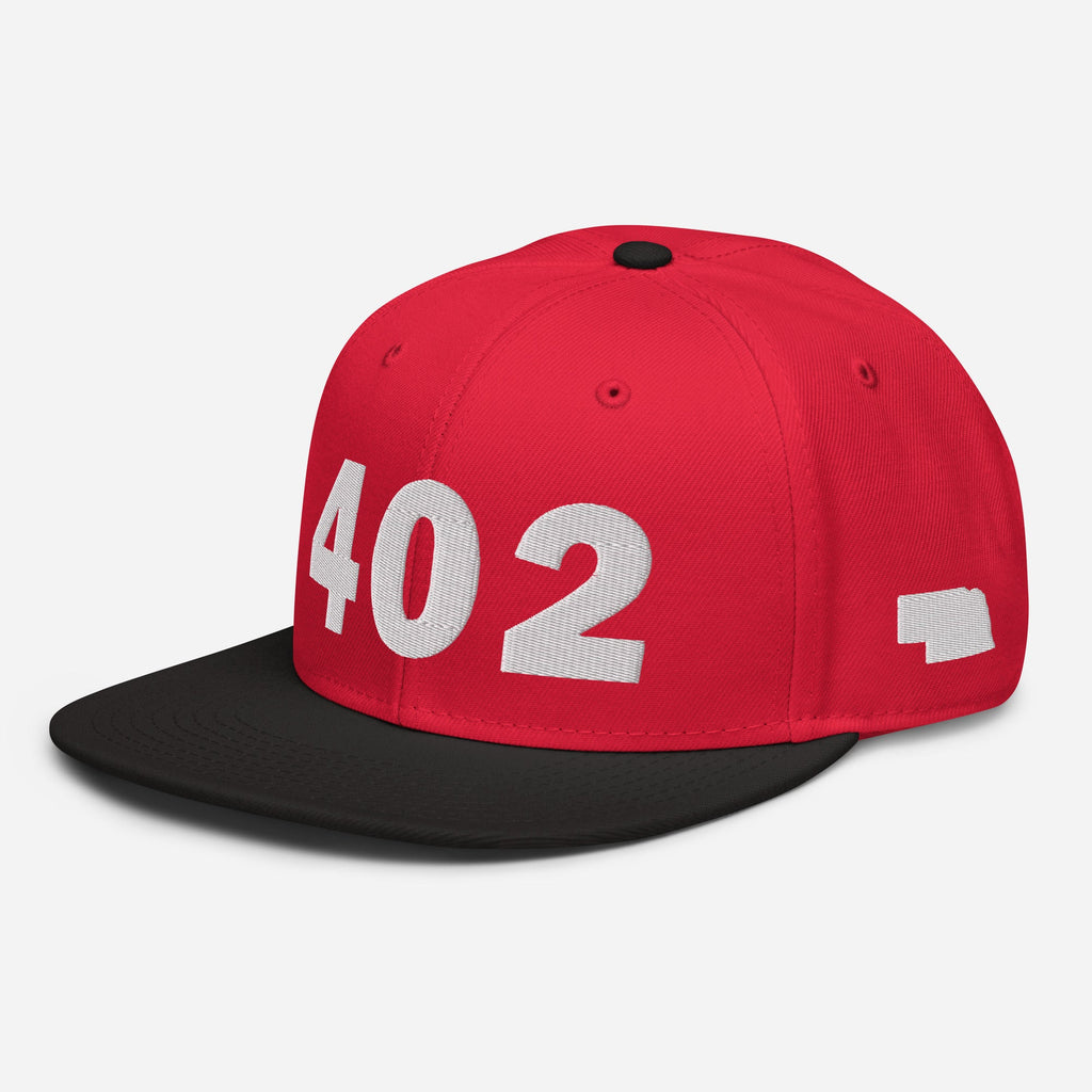 402 Area Code Snapback Hat