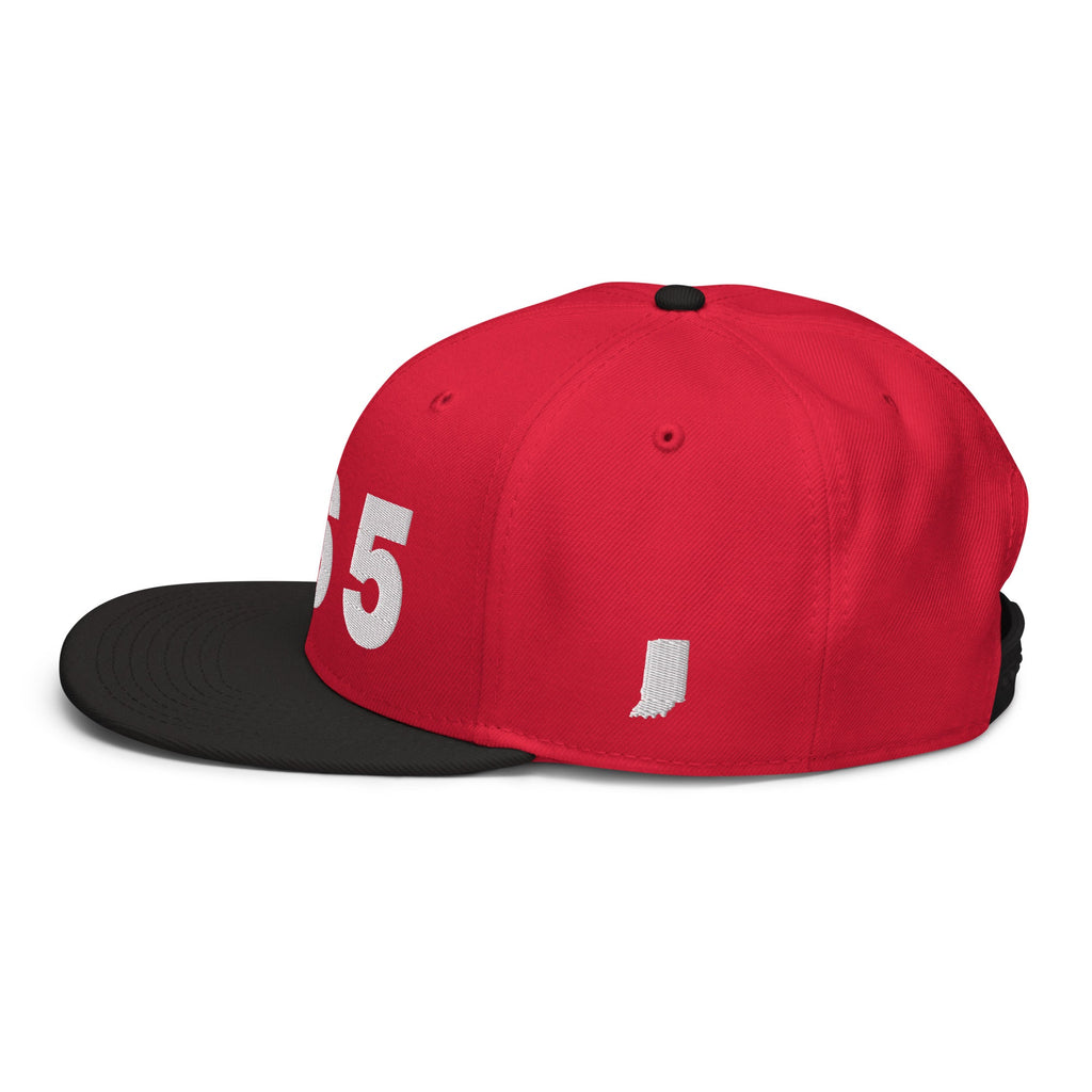 765 Area Code Snapback Hat