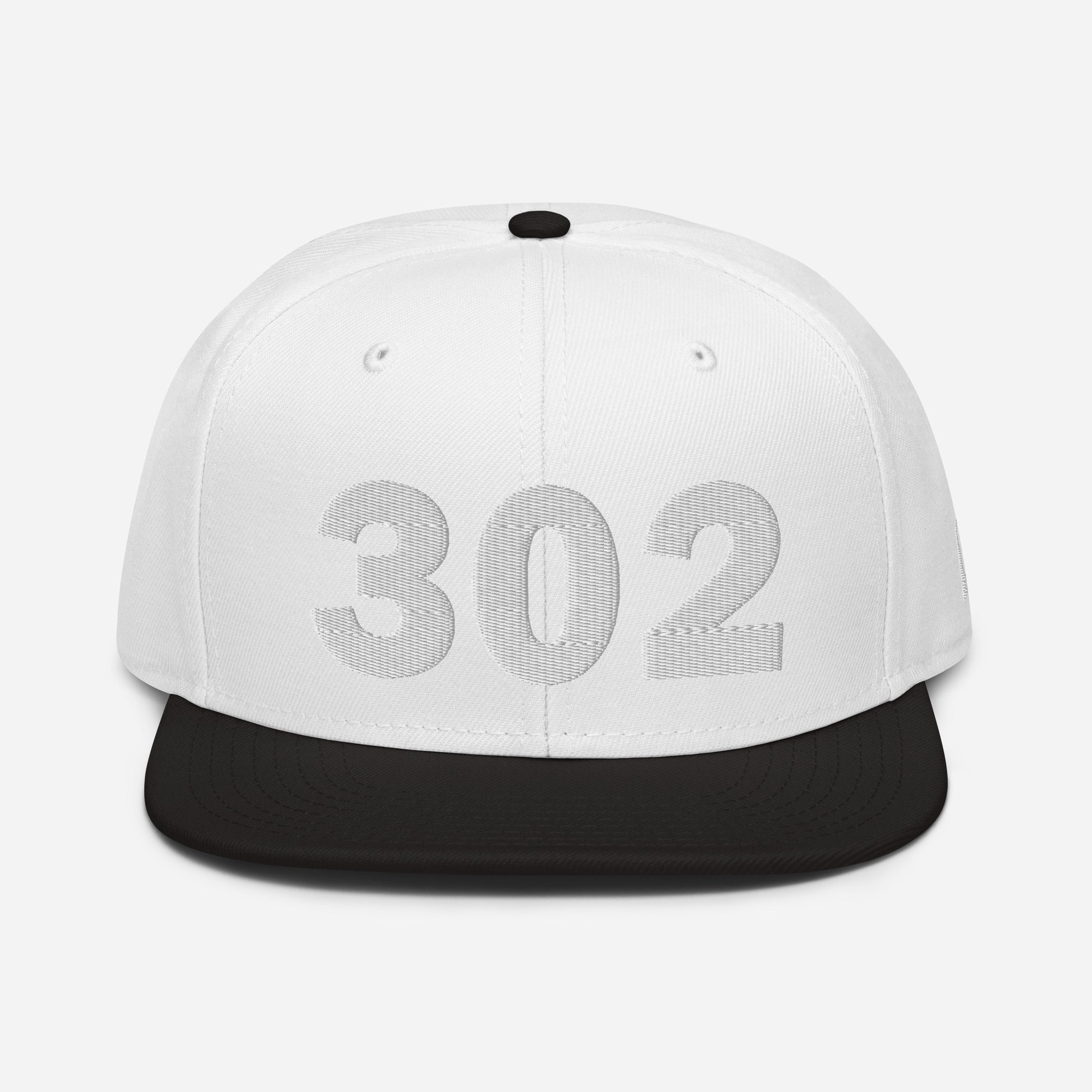 302 Area Code Snapback Hat
