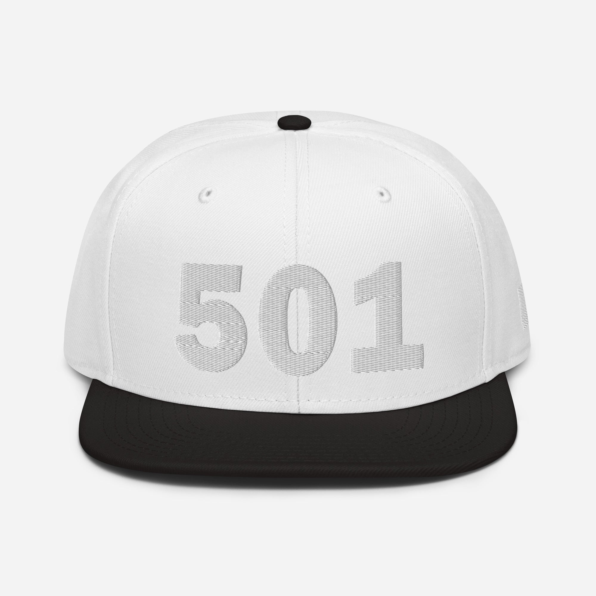 501 Area Code Snapback Hat