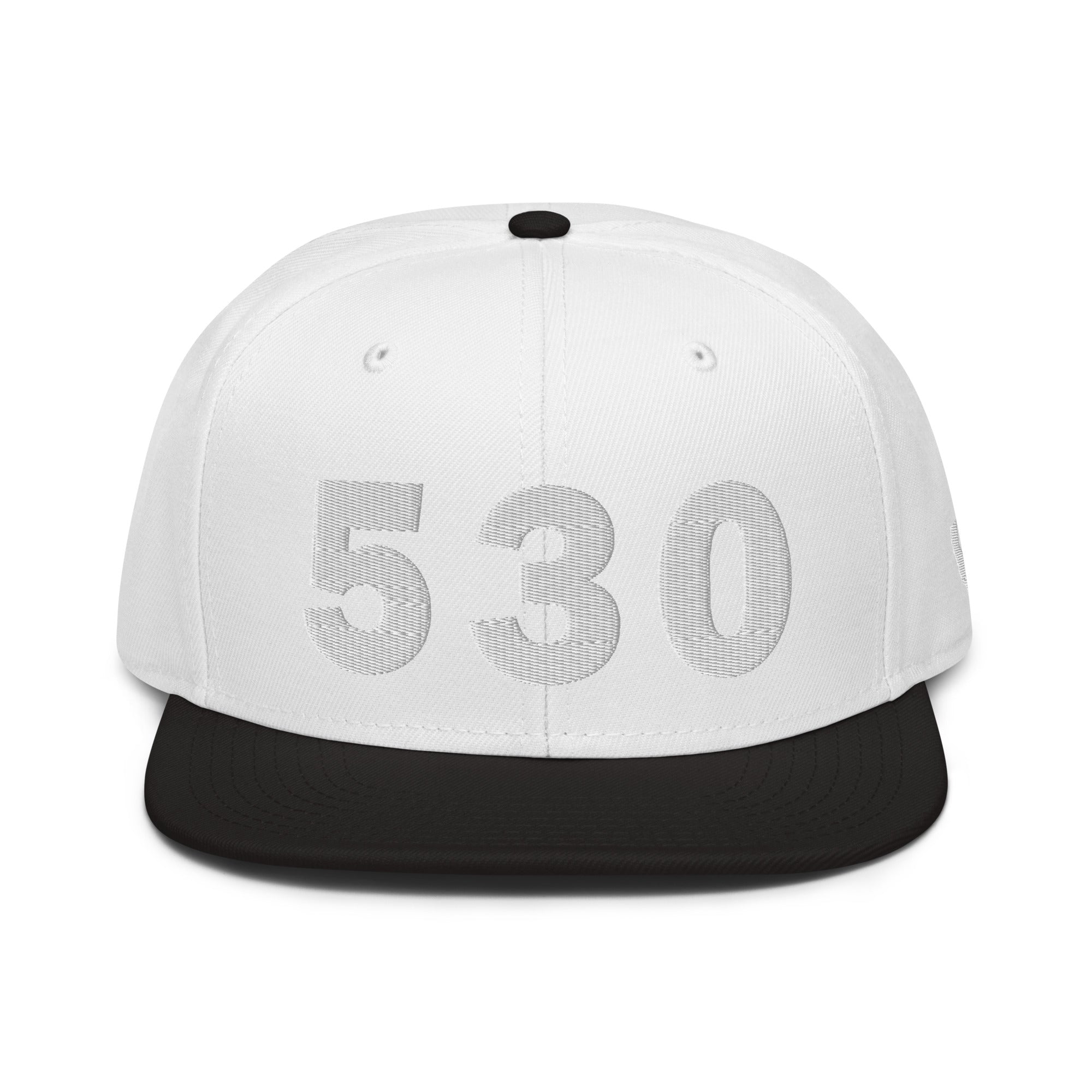 530 Area Code Snapback Hat