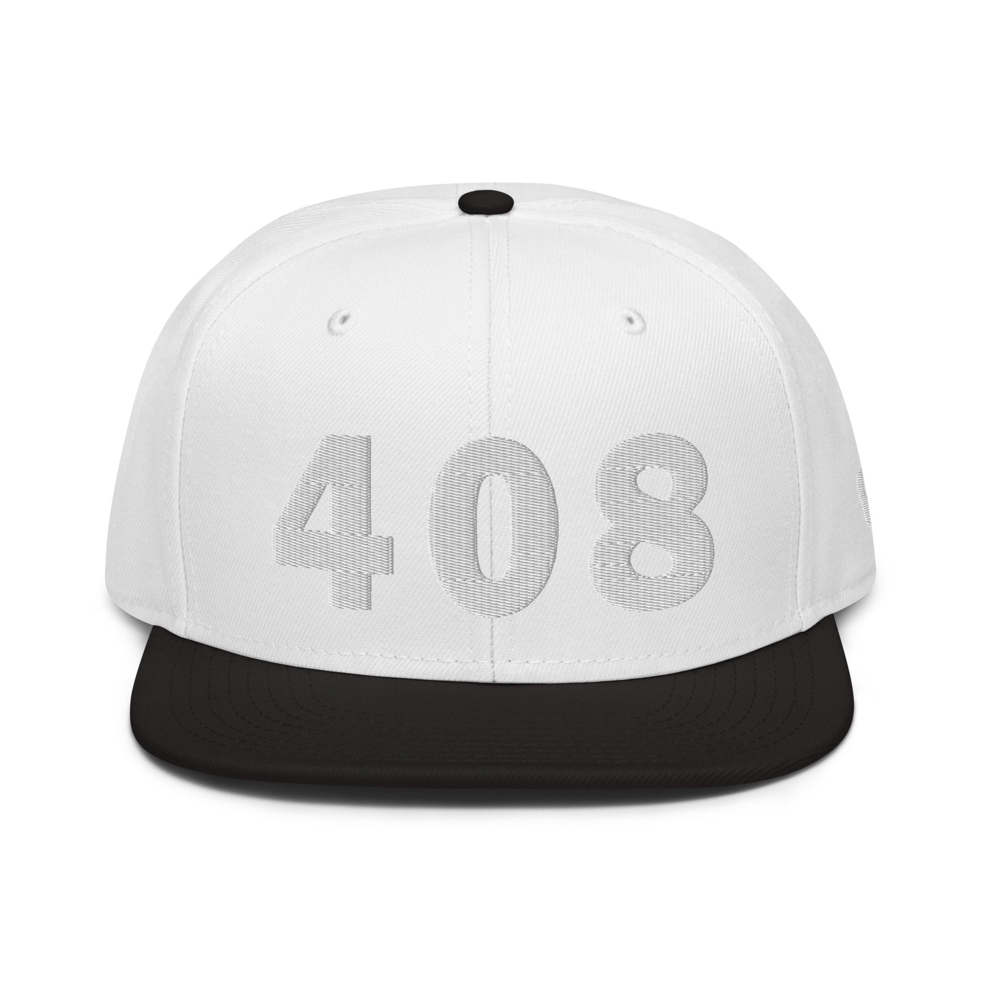 408 Area Code Snapback Hat
