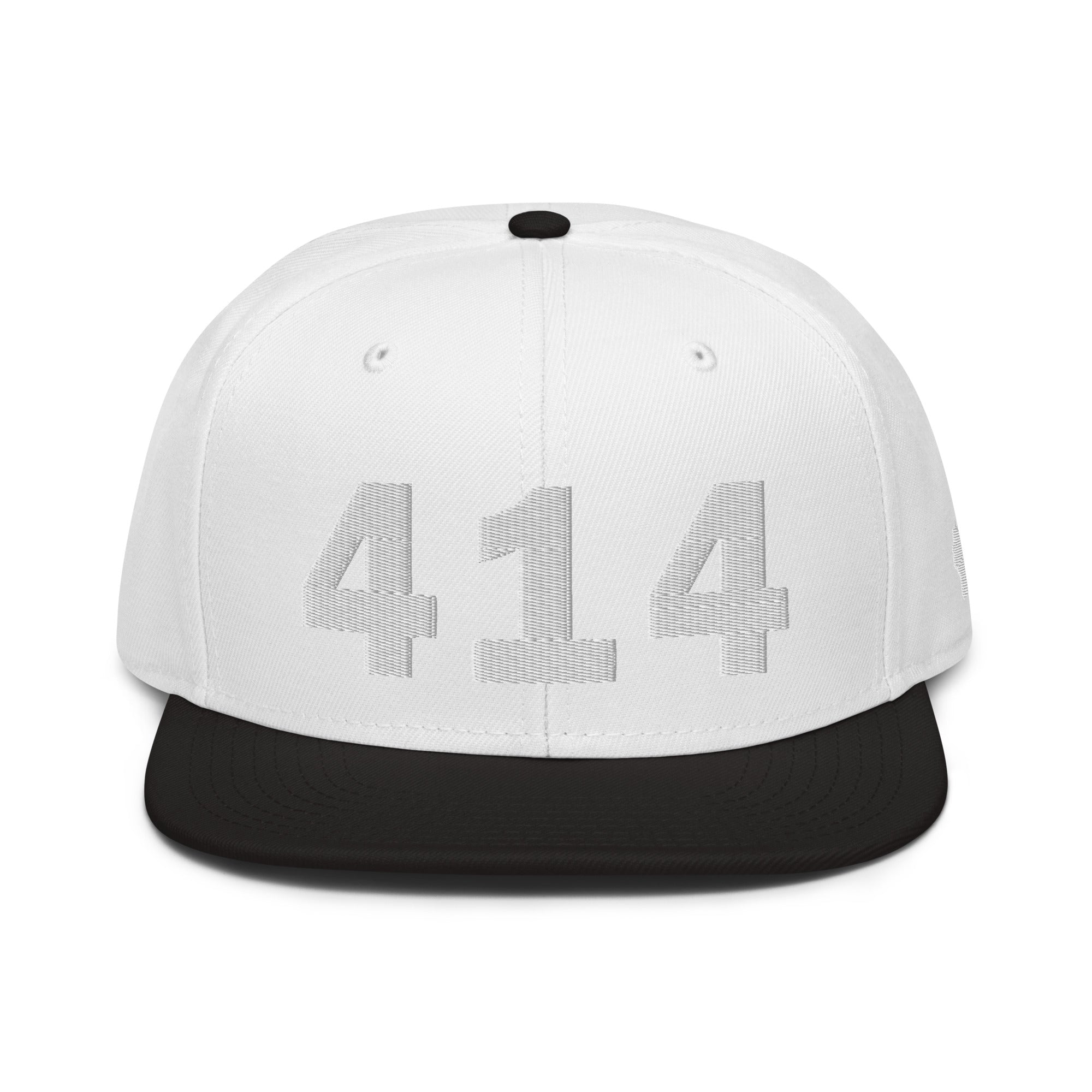 414 Area Code Snapback Hat