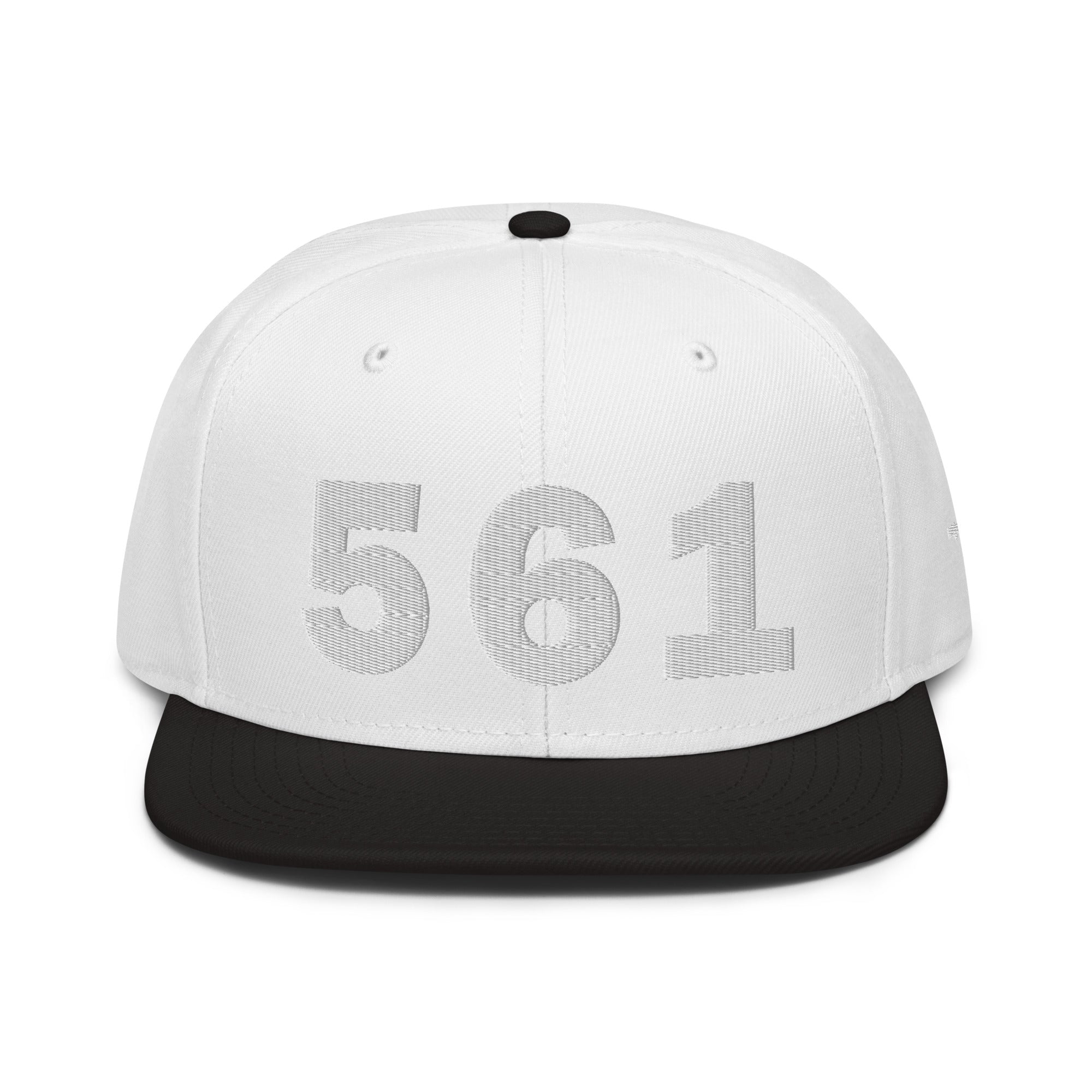 561 Area Code Snapback Hat