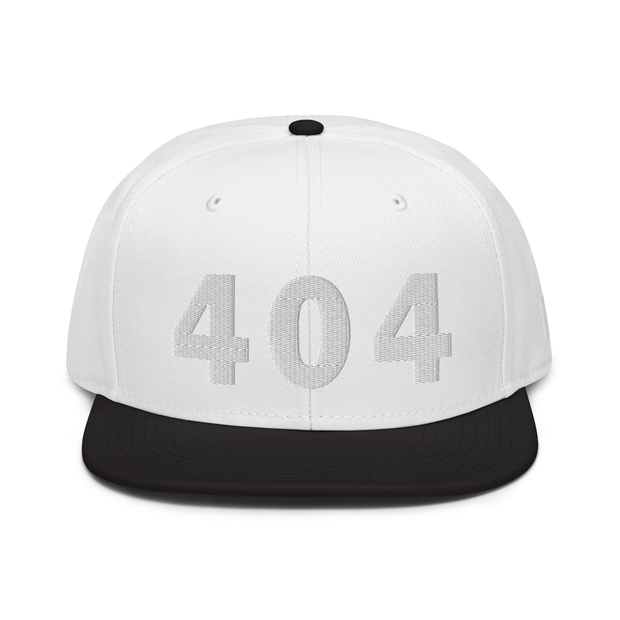404 Area Code Snapback Hat