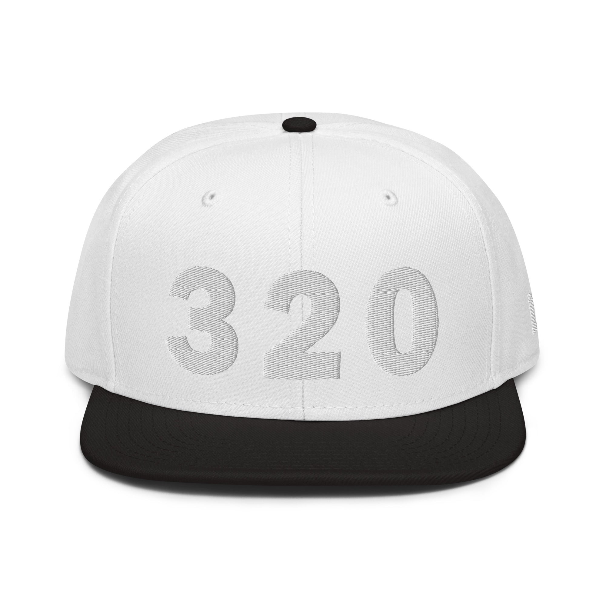 320 Area Code Snapback Hat