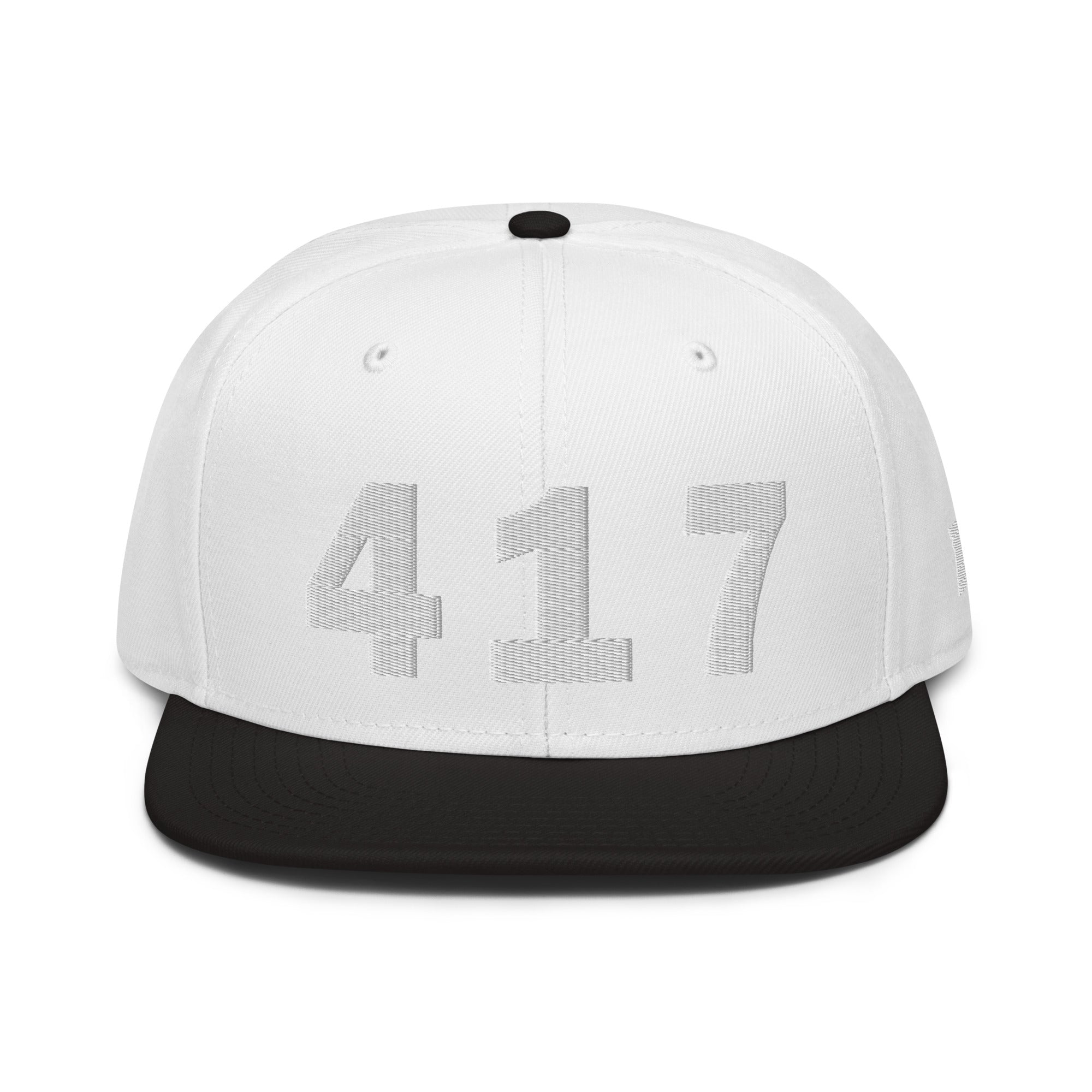 417 Area Code Snapback Hat