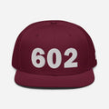 602 Area Code Snapback Hat