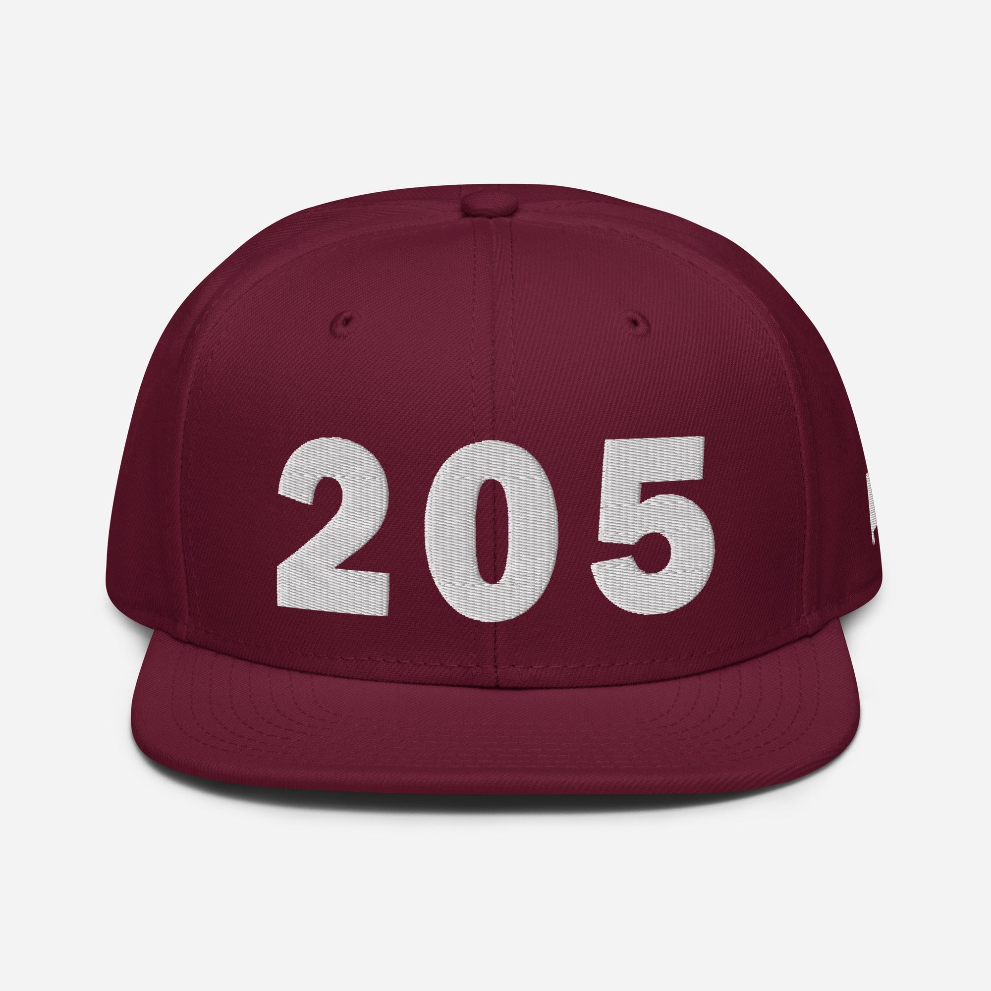 205 Area Code Snapback Hat