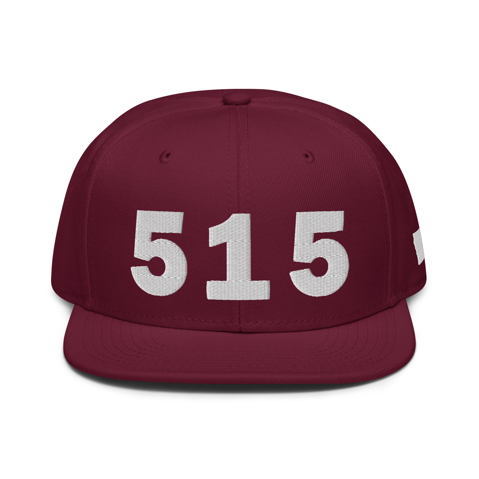 515 Area Code Snapback Hat