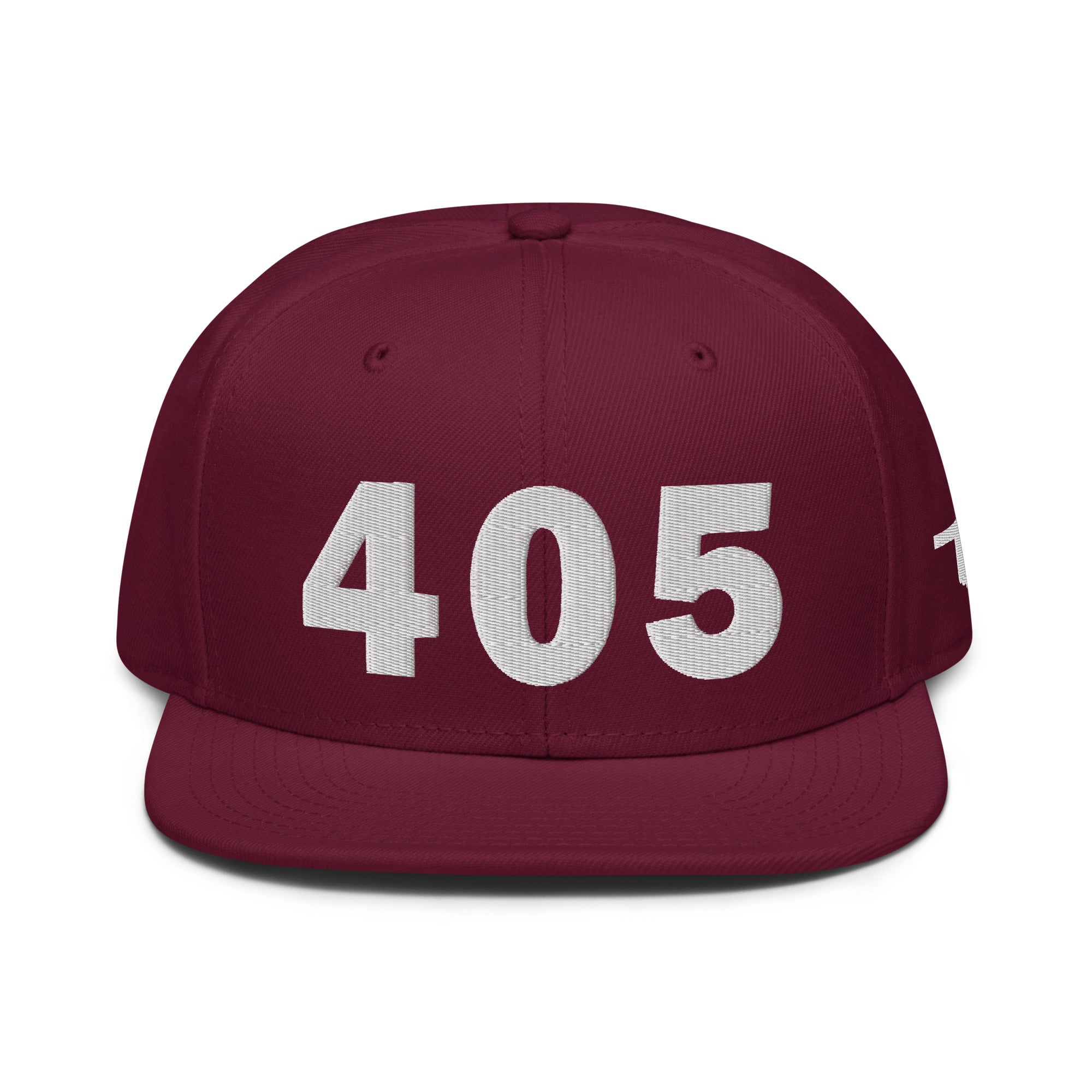 405 Area Code Snapback Hat