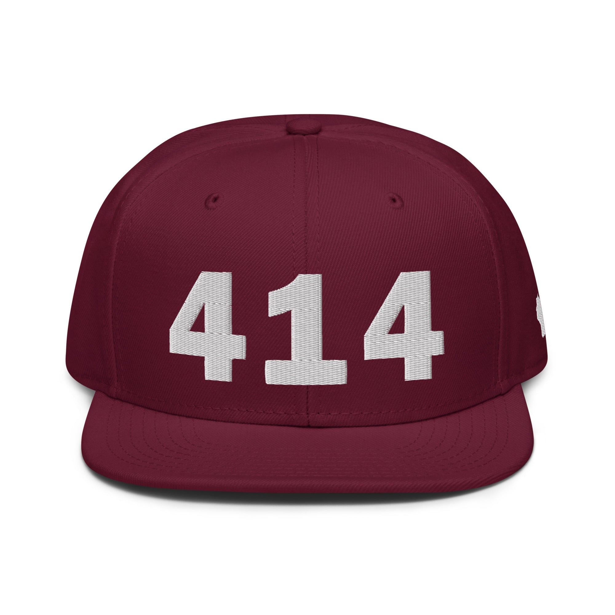 414 Area Code Snapback Hat