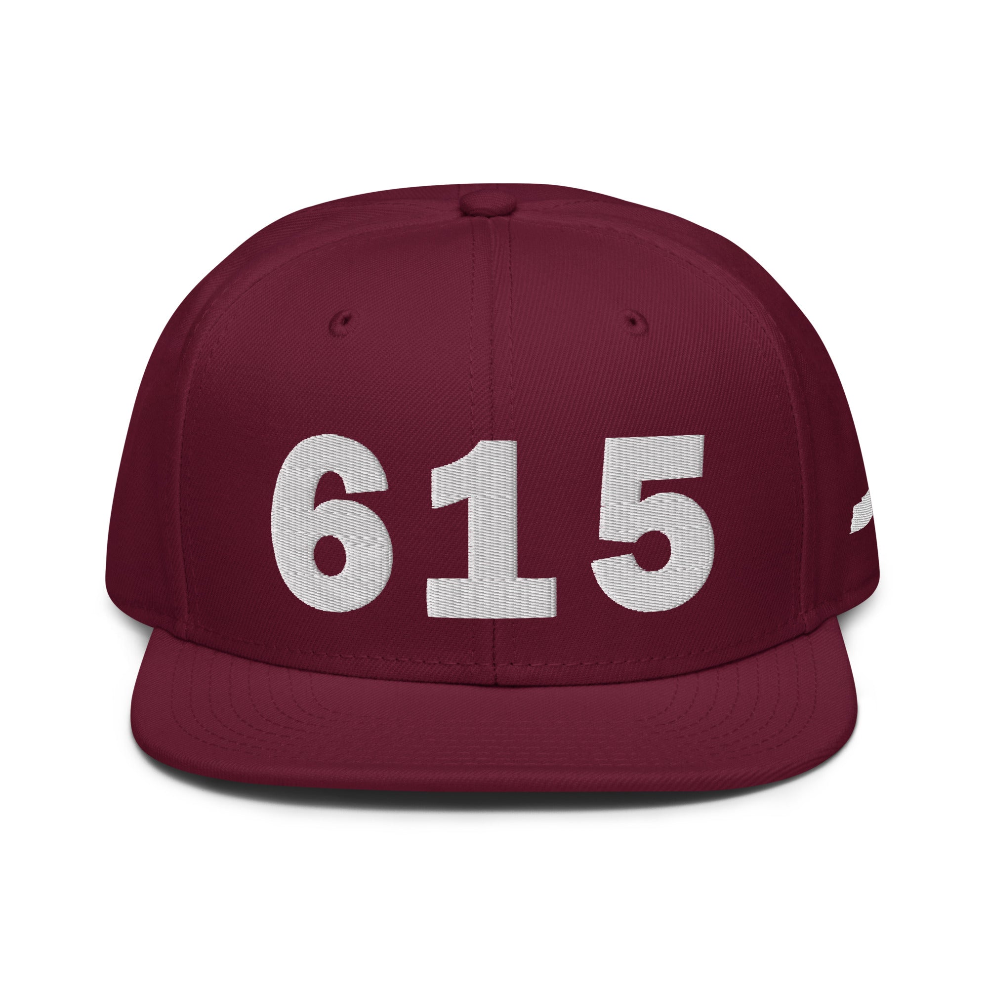 615 Area Code Snapback Hat