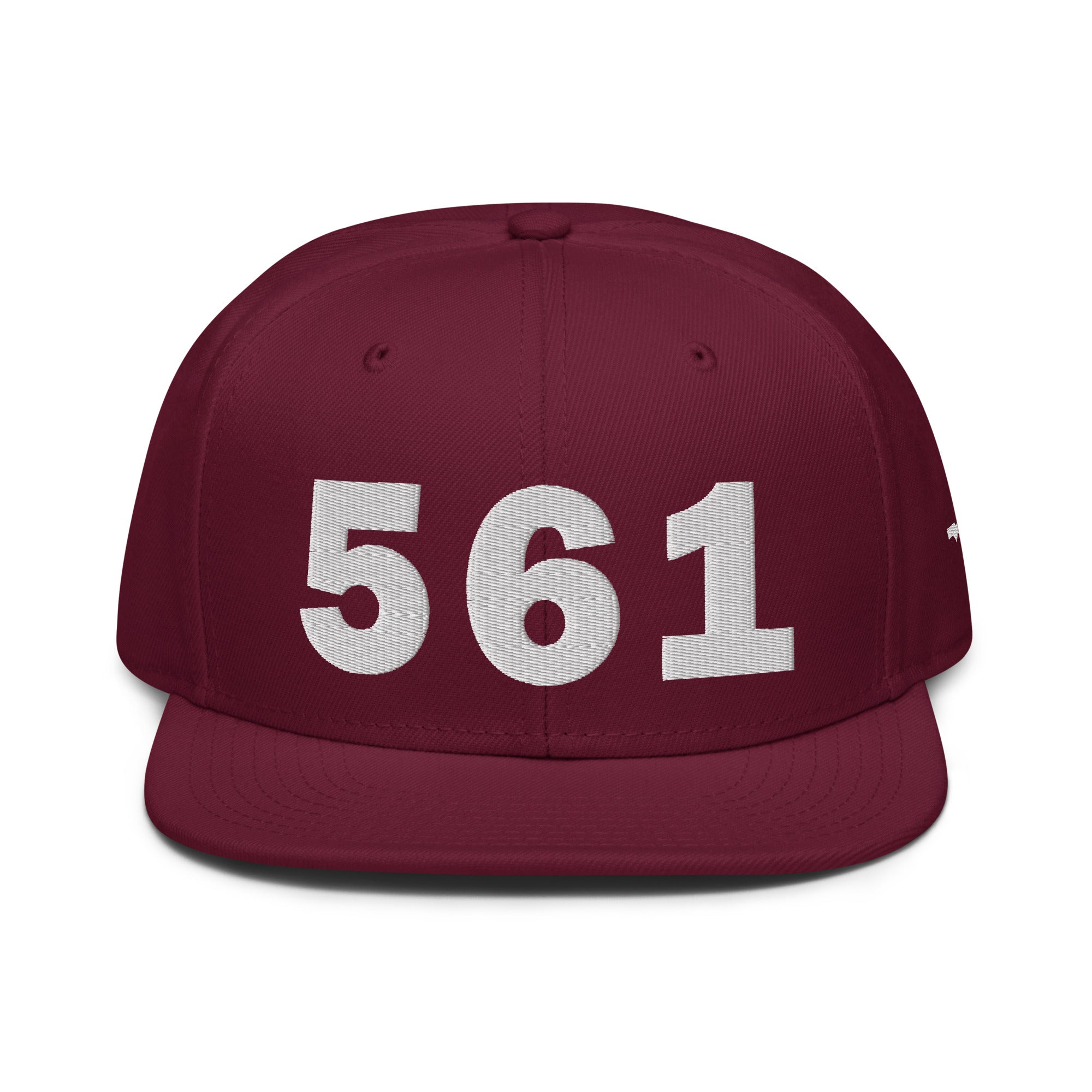 561 Area Code Snapback Hat