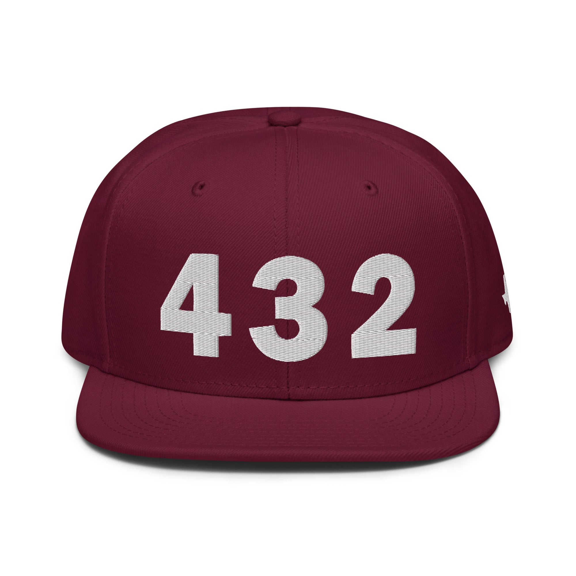 432 Area Code Snapback Hat