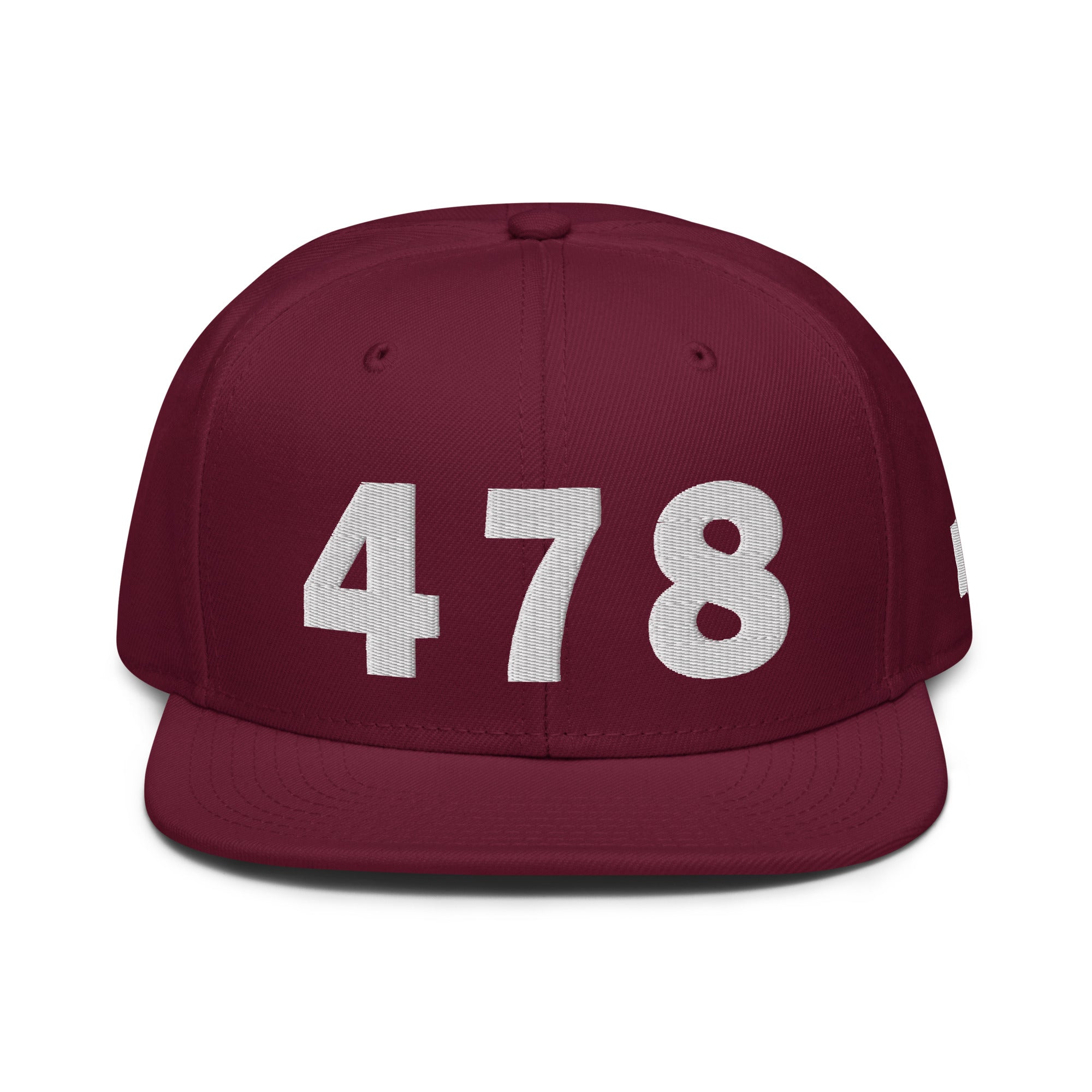 478 Area Code Snapback Hat