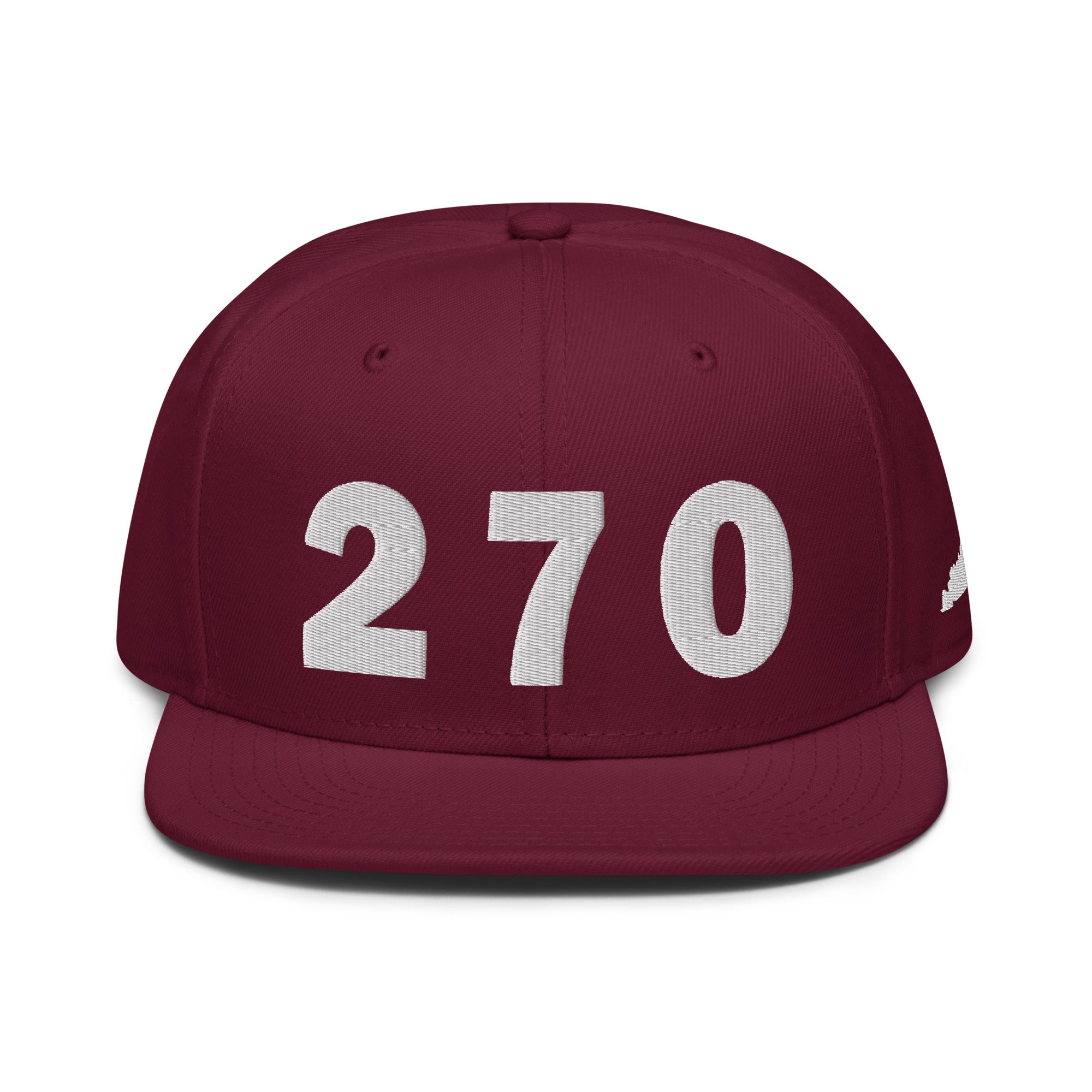 270 Area Code Snapback Hat