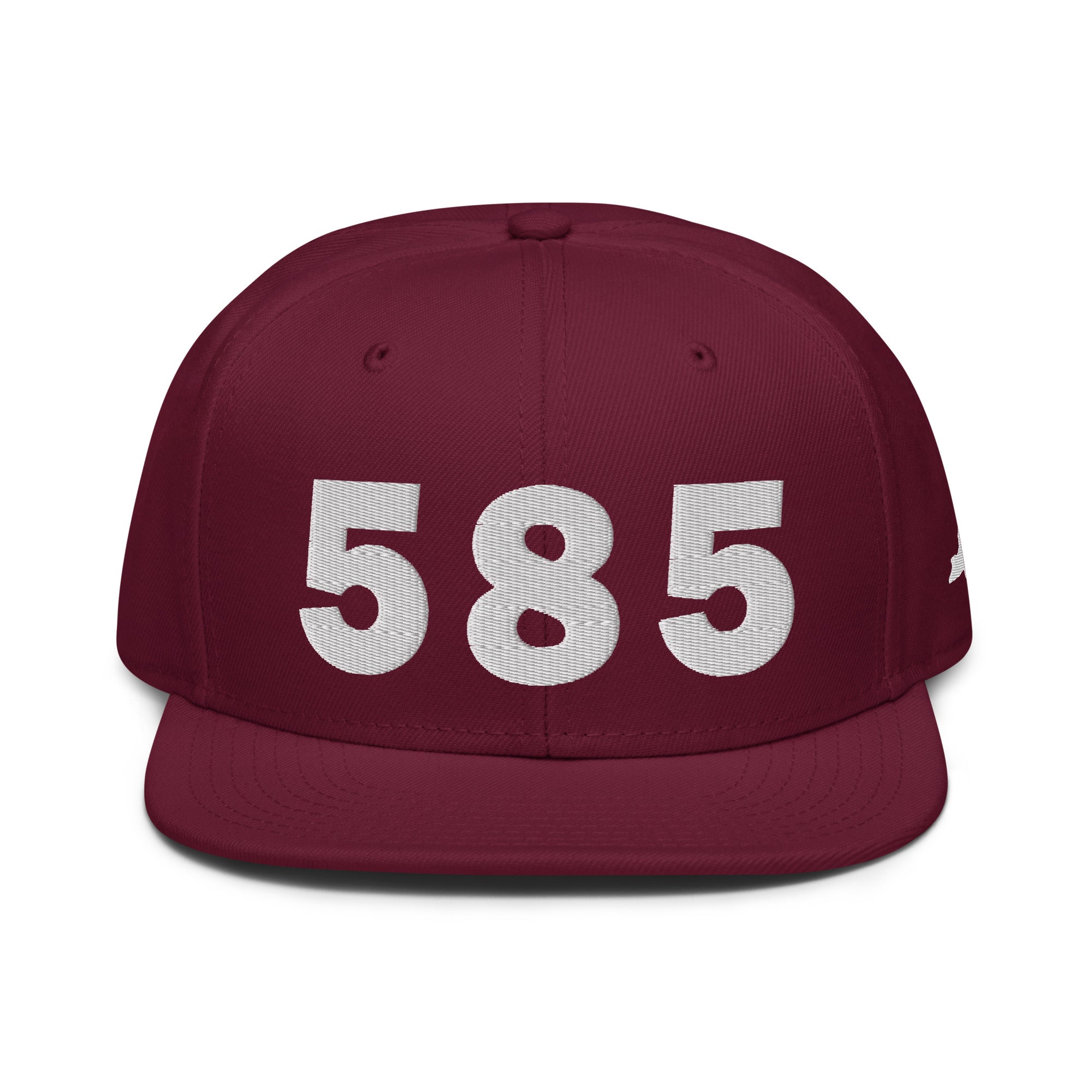 585 Area Code Snapback Hat