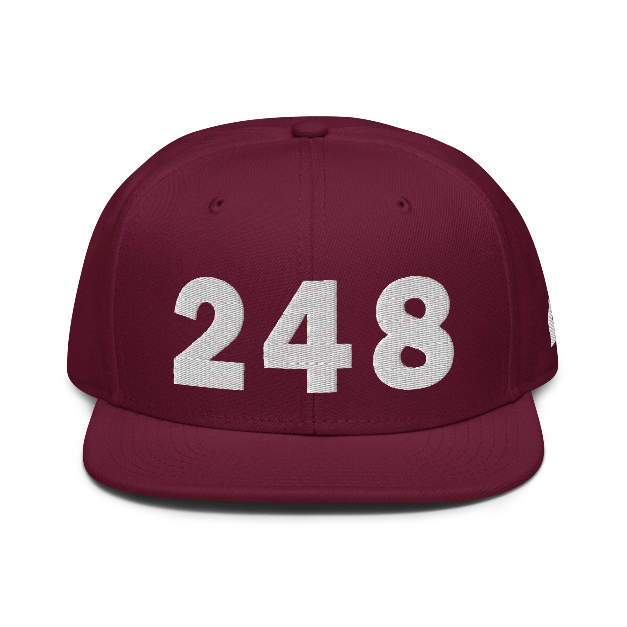 248 Area Code Snapback Hat